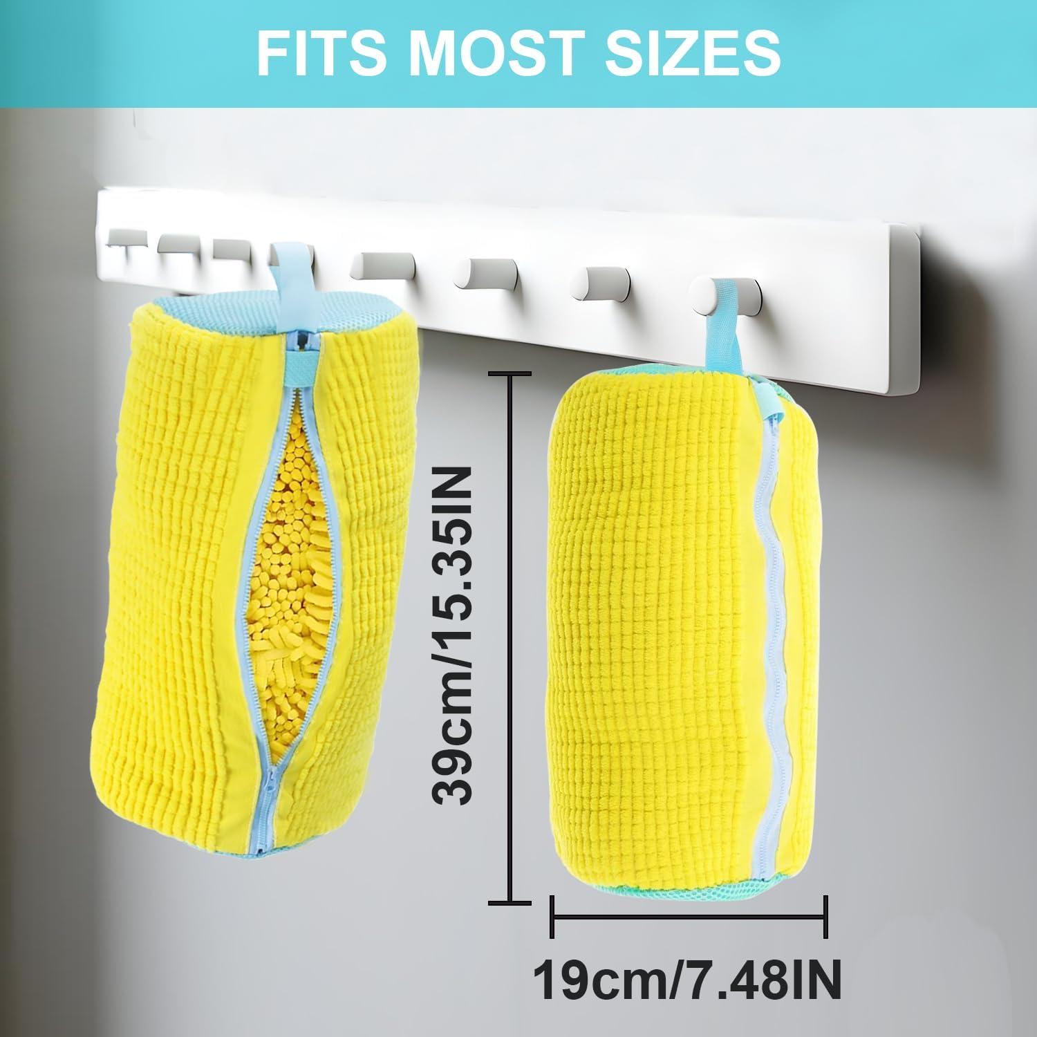 Bolsa de Lavado de Zapatos Nottnnut Amarillo 2 Piezas 38.9x19.1cm