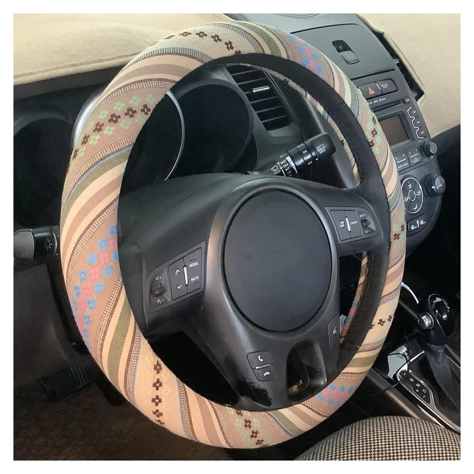 Funda de Volante Étnica Boho CYG&CL Universal 37-39 cm