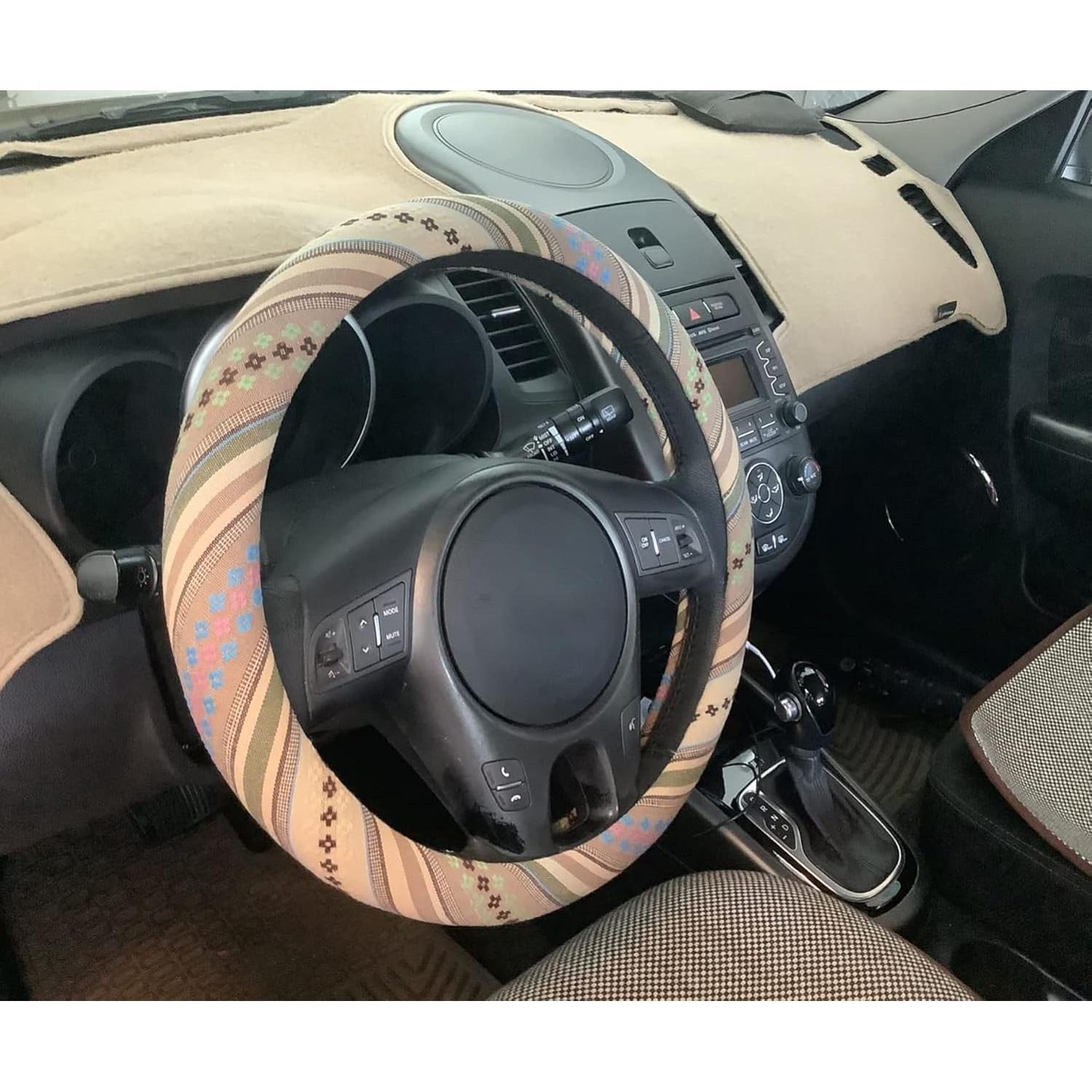 Funda de Volante Étnica Boho CYG&CL Universal 37-39 cm