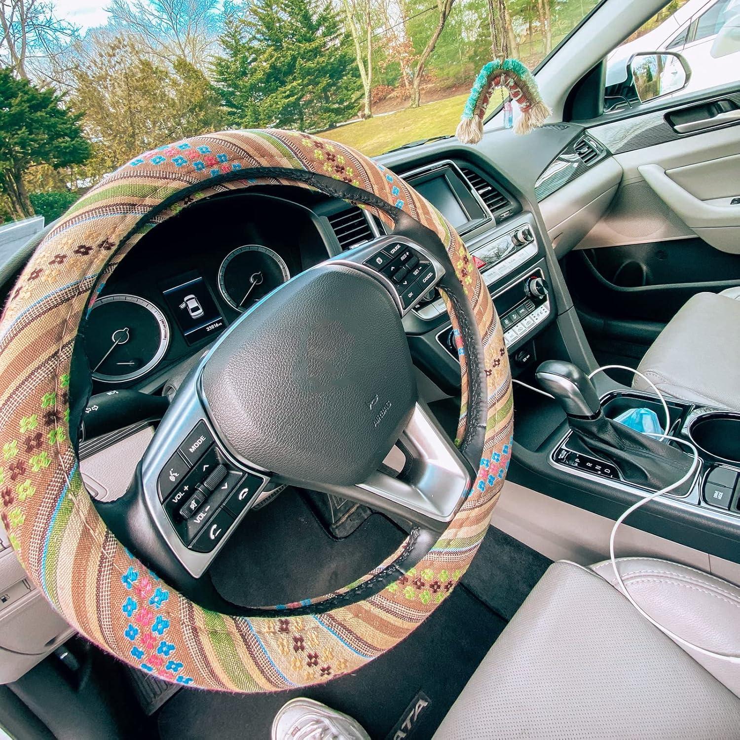 Funda de Volante Étnica Boho CYG&CL Universal 37-39 cm