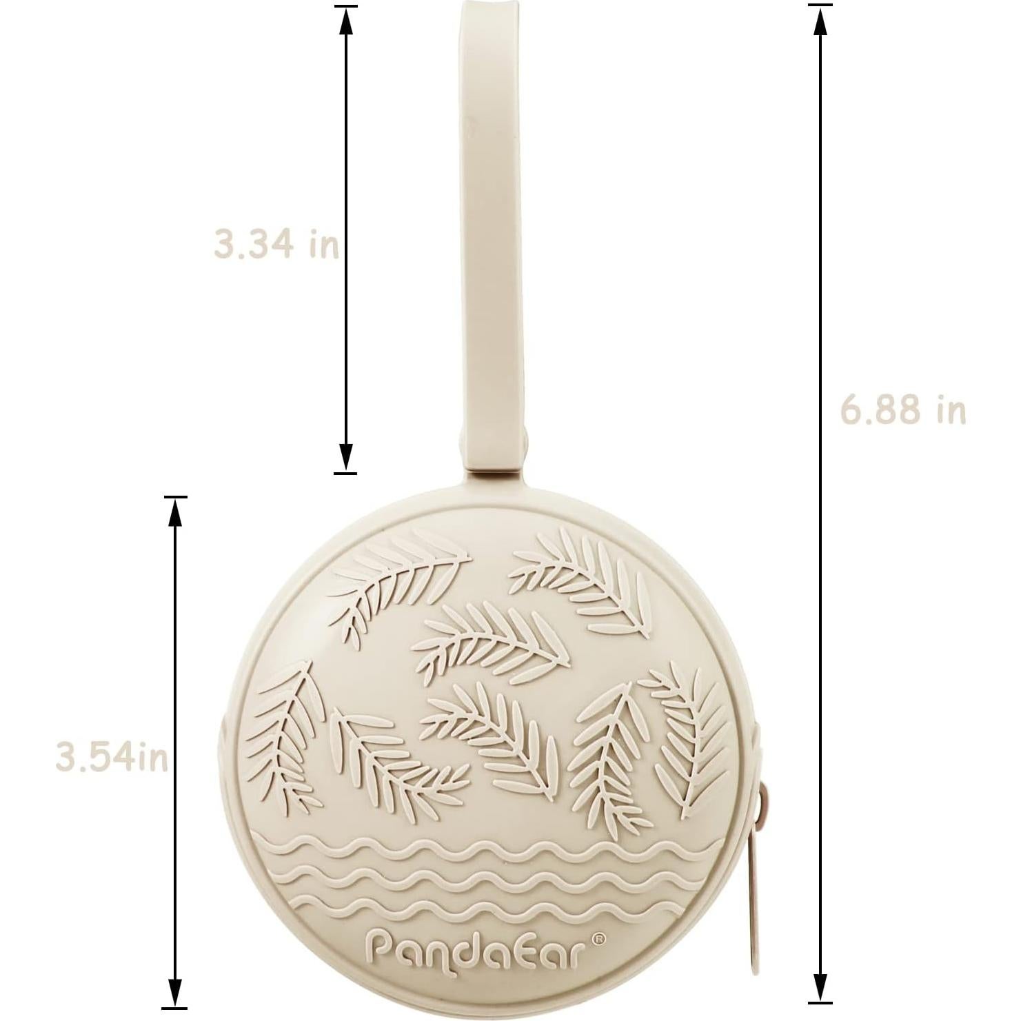 Funda de Chupete PandaEar 3 Pack Silicona Libre de BPA