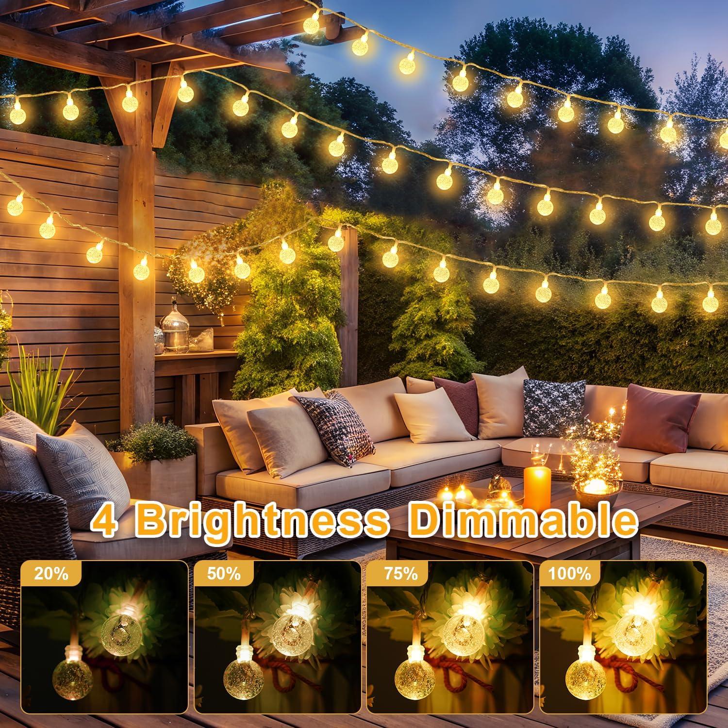 Luces de Cadena LED Omika 5m 50 Esferas RGB Control Remoto