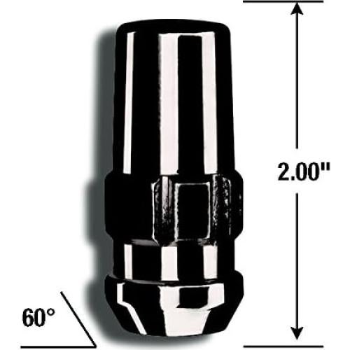 Candados de Rueda GORILLA 76691NBC 9/16" (14.29 mm) Cromado - Paquete de 4