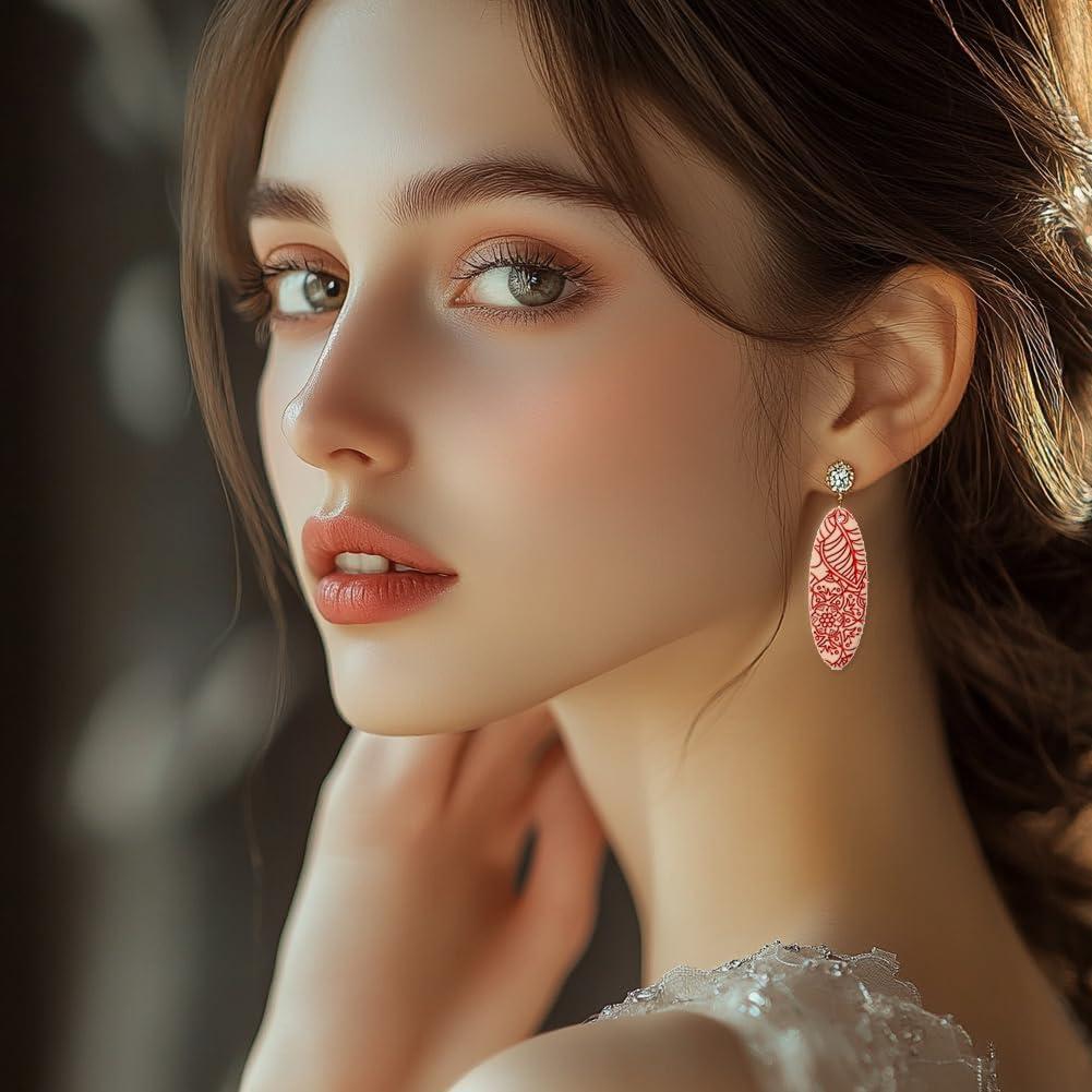 Sello de Textura de Silicona CHGCRAFT Flores Abstractas 14x14cm