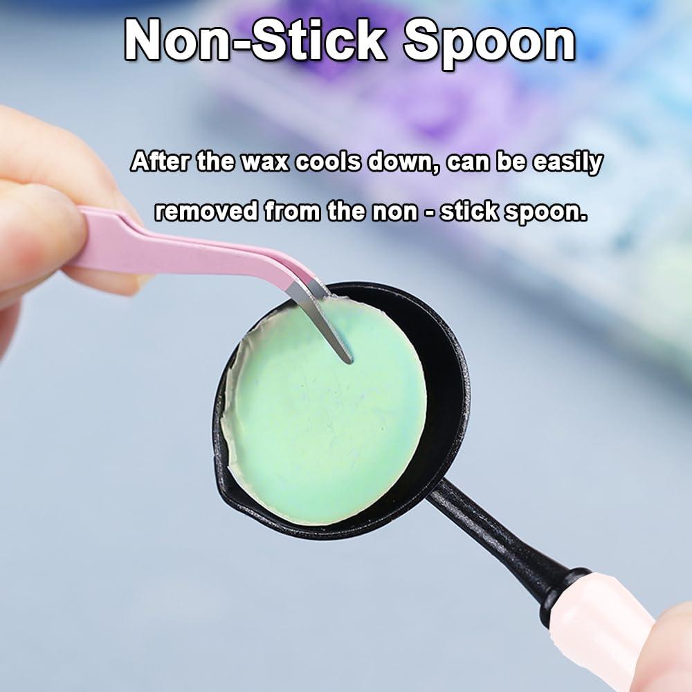 Kit de Sello de Cera Inicial Elegante WUERLIN S, 2 Piezas