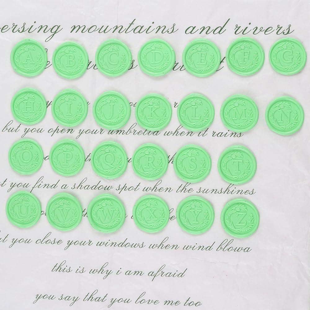 Kit de Sello de Cera Inicial Elegante WUERLIN S, 2 Piezas