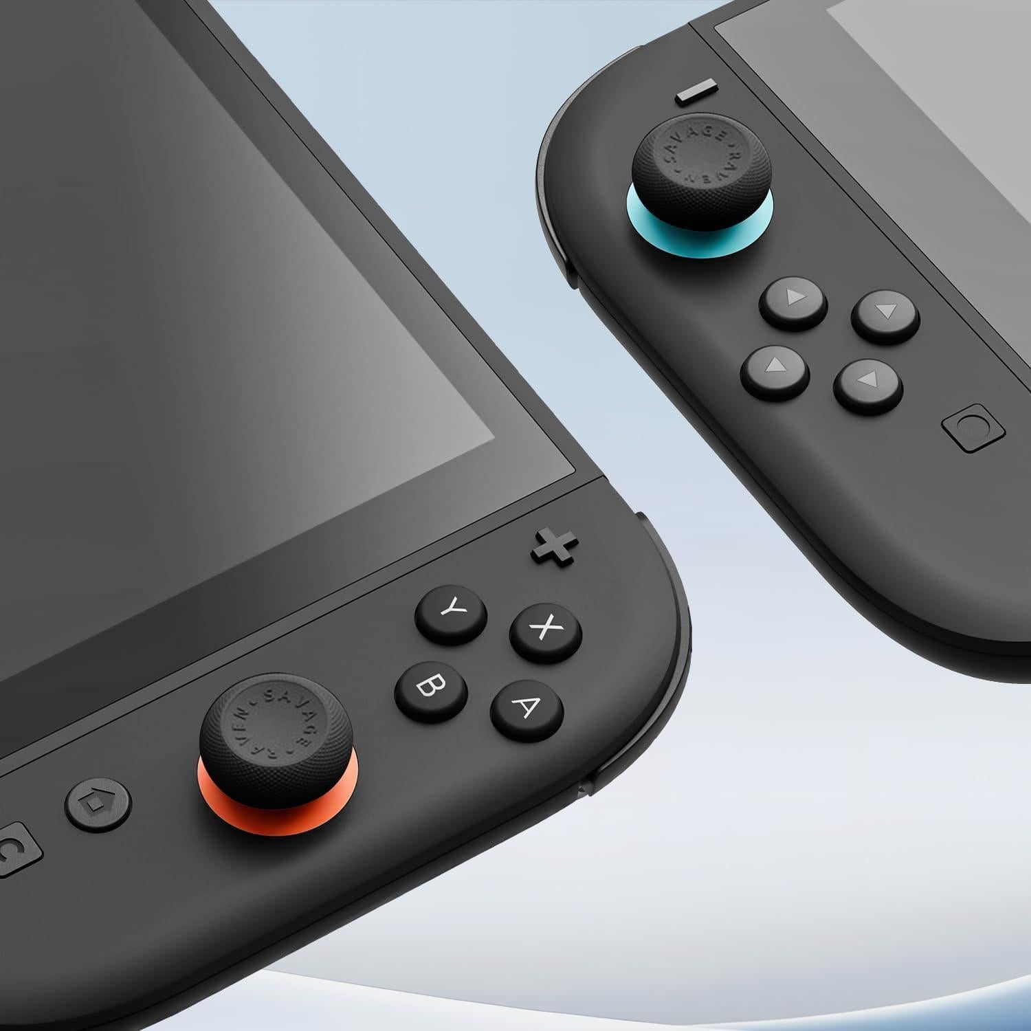 Juego de Empuñaduras para Pulgar Tyasoleil 6PCS Negro