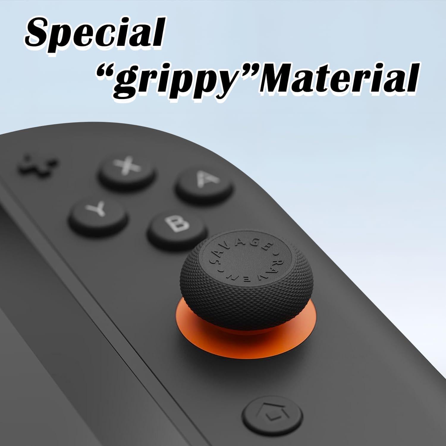 Juego de Empuñaduras para Pulgar Tyasoleil 6PCS Negro