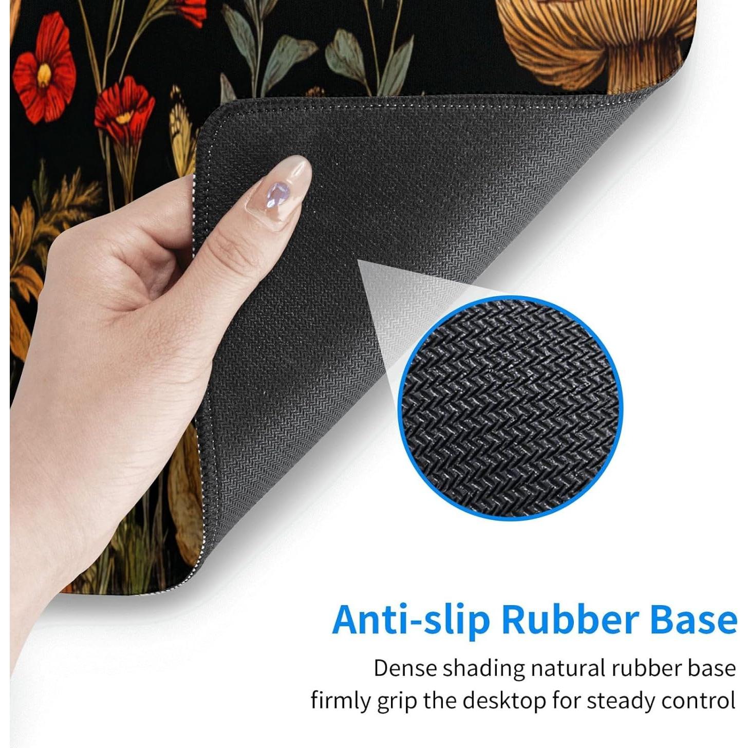 Alfombrilla de Ratón Grande Mqtzyiwx 80x30cm Antideslizante