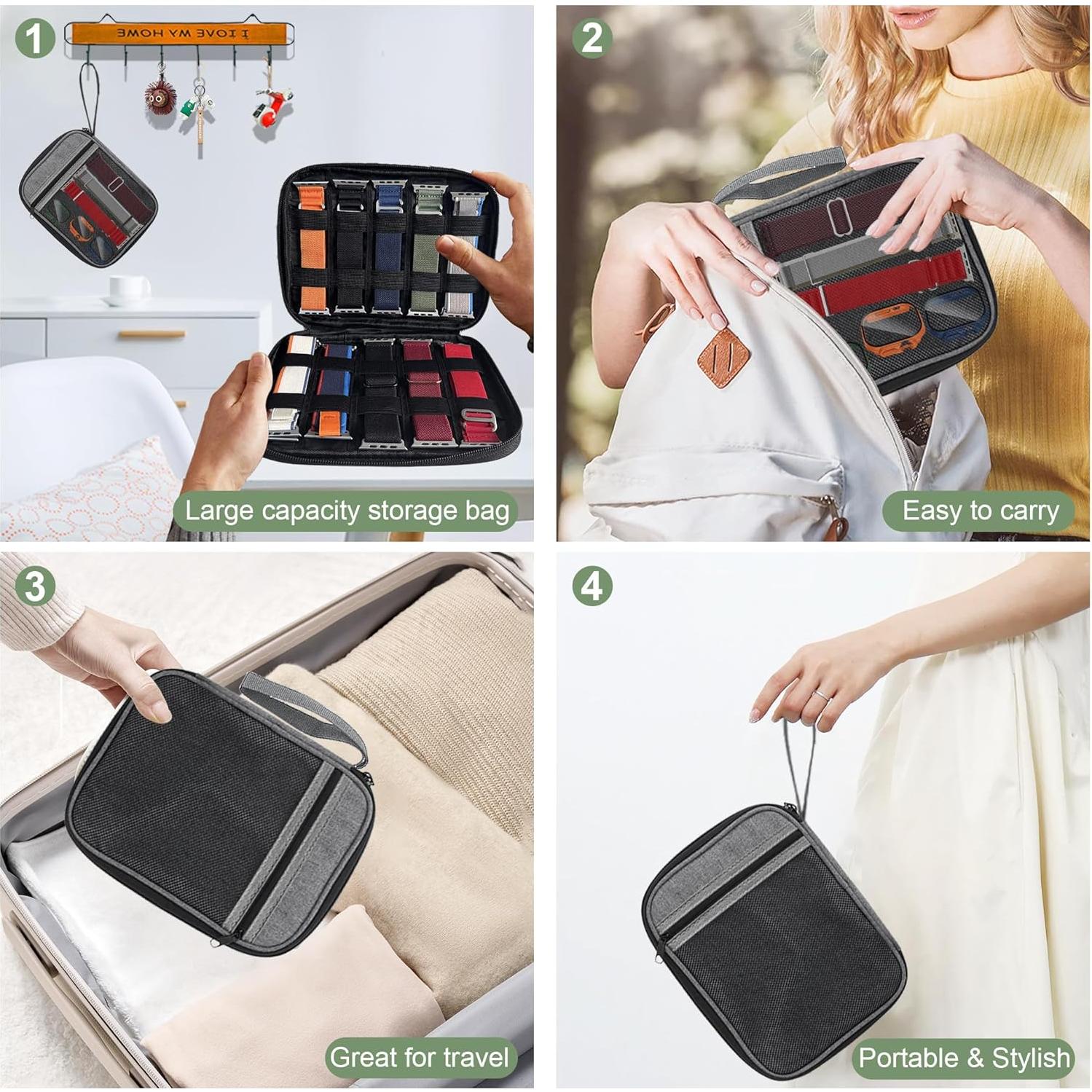 12 Correas de Reloj y 6 Fundas para Apple Watch Ultra 49mm