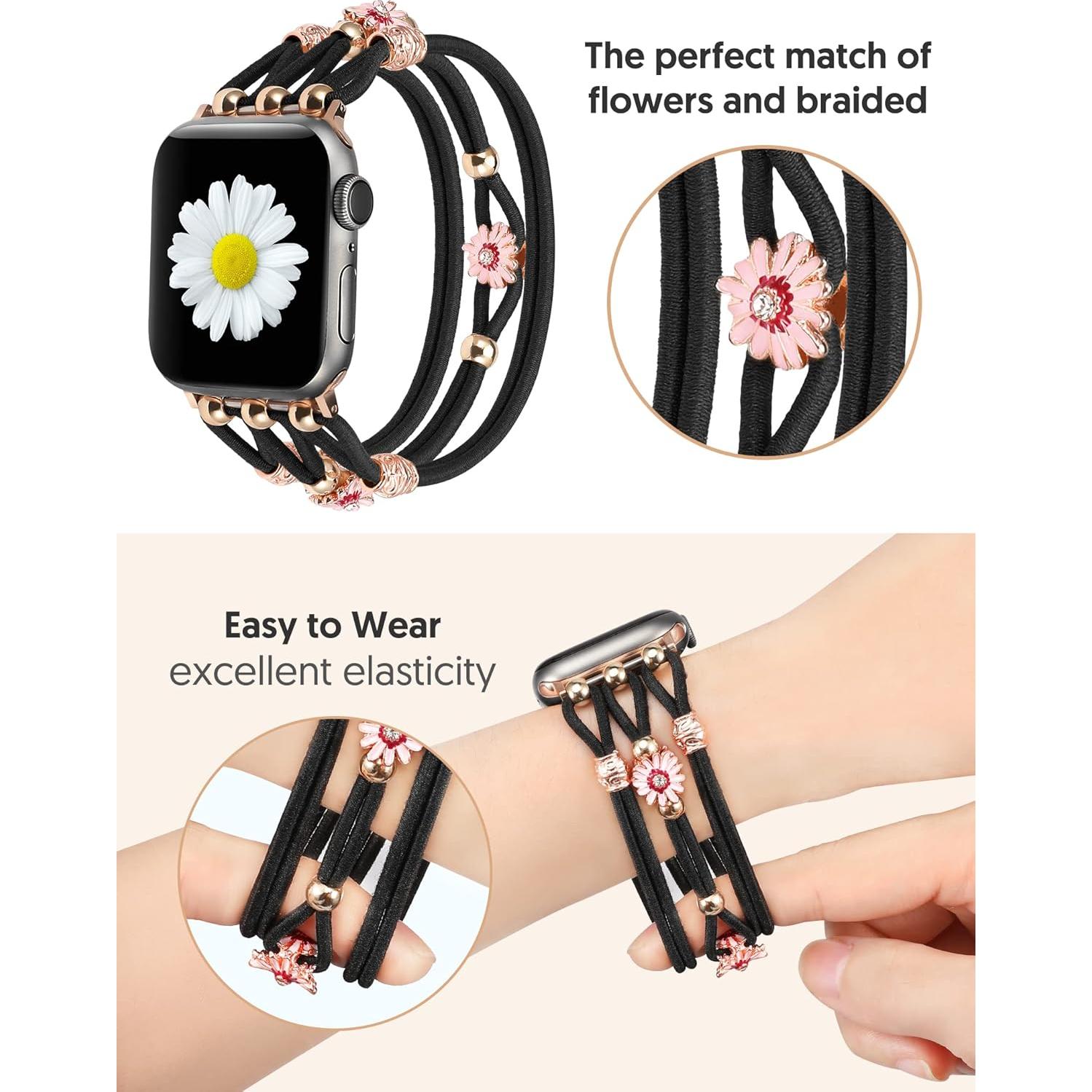 Pulsera Boho TOYOUTHS para Apple Watch 38-42mm Mujeres
