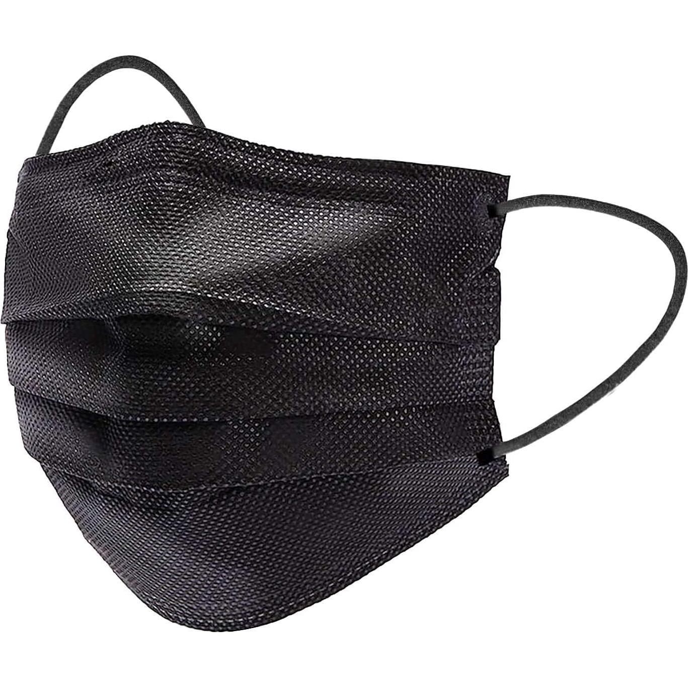 Mascarillas Desechables Negras 3 Capas Hyegiir 200 Pcs