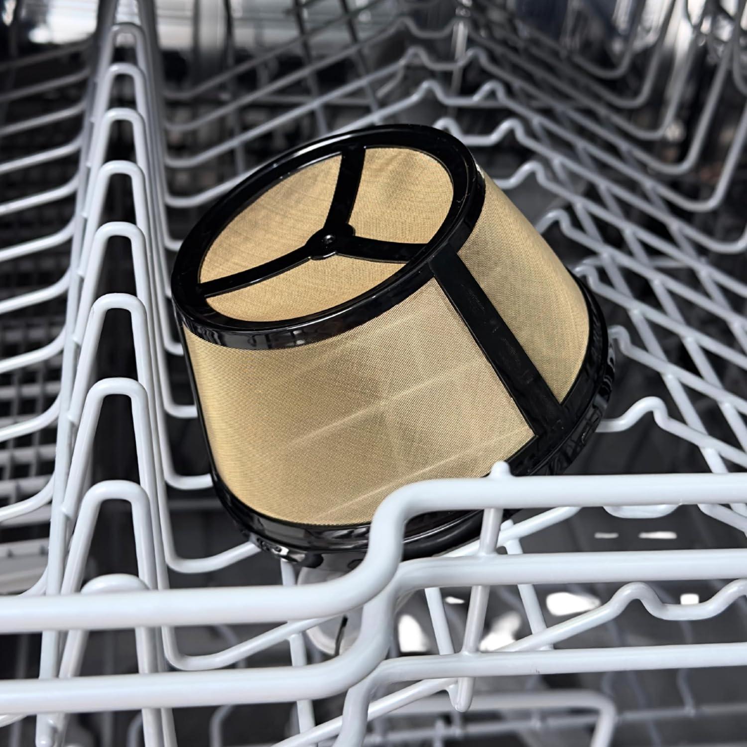 Filtro de café reutilizable Tronmei para cafeteras 8-12 tazas