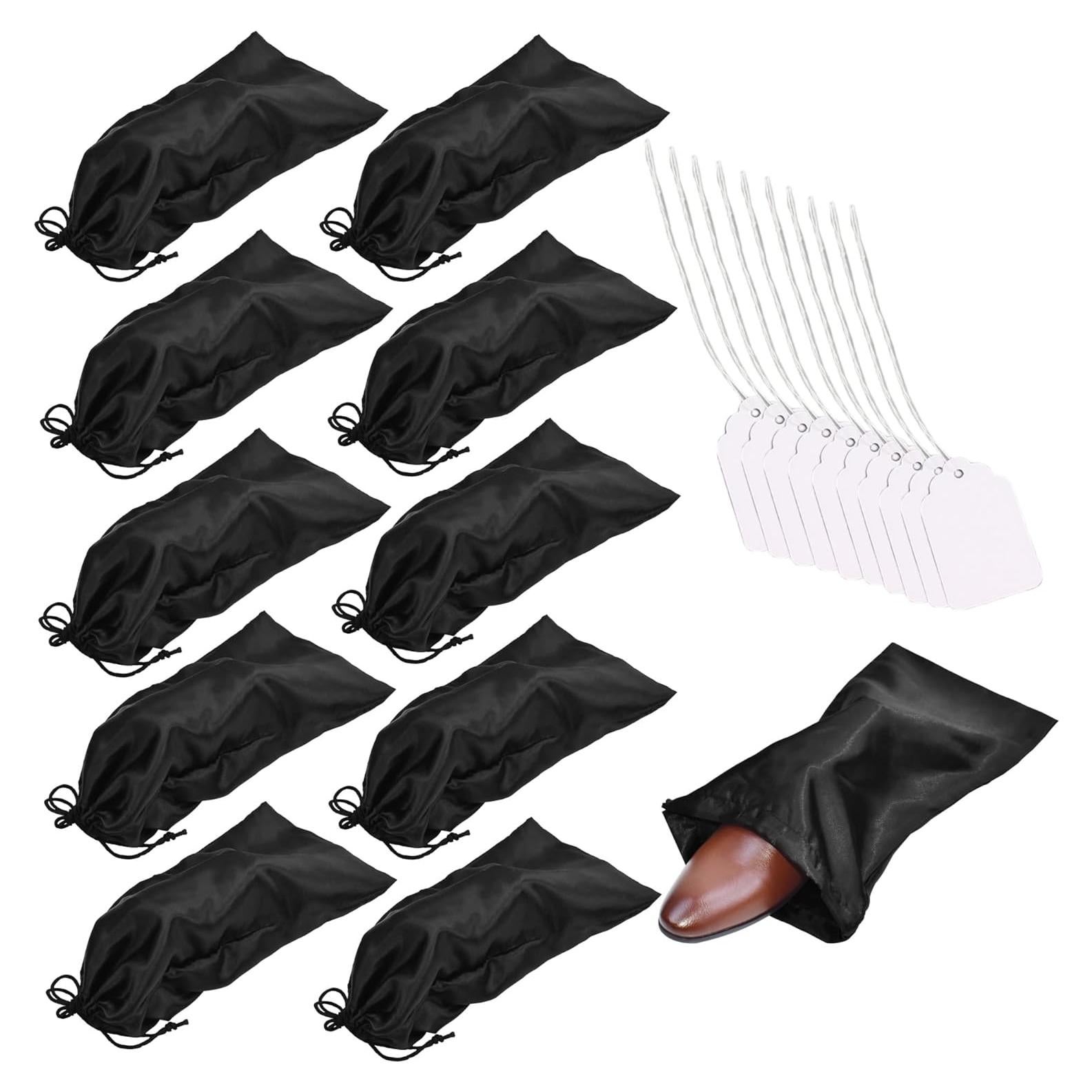 GONGKANGYUAN 10 Bolsas de Tela para Zapatos Viaje 45x20cm