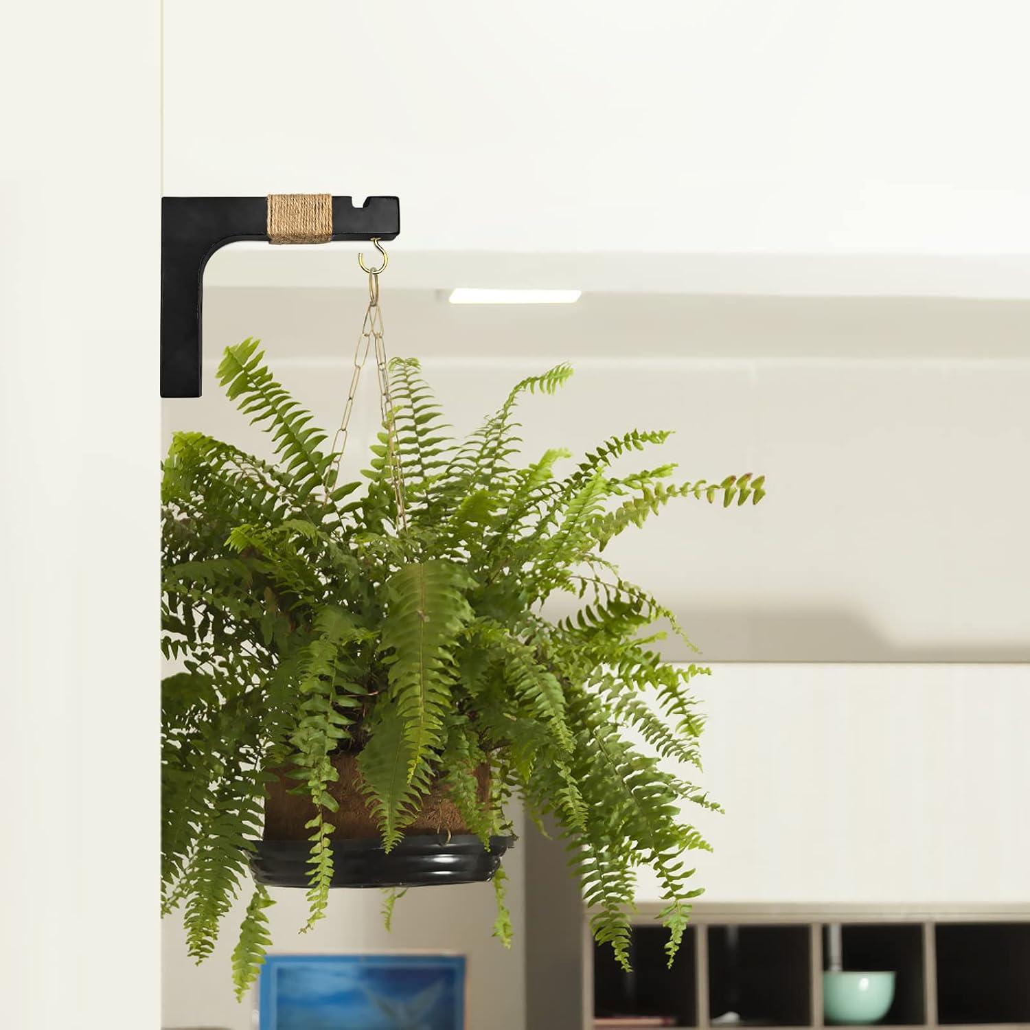 Ganchos de Madera para Colgar Plantas Micovay - 2 Piezas