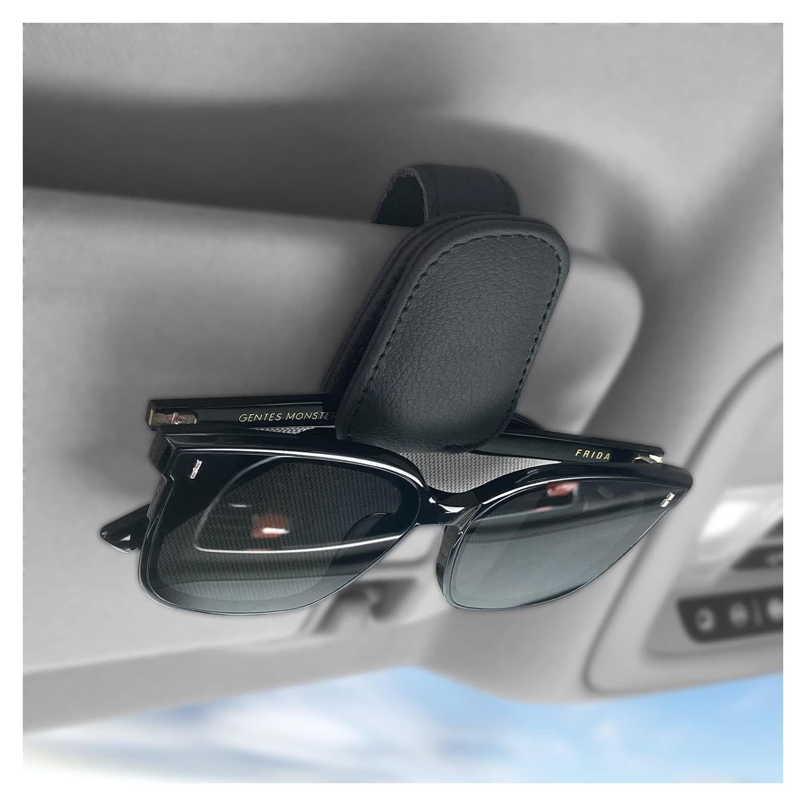 Soporte de Gafas de Sol Magnético Visonx para Coche Negro