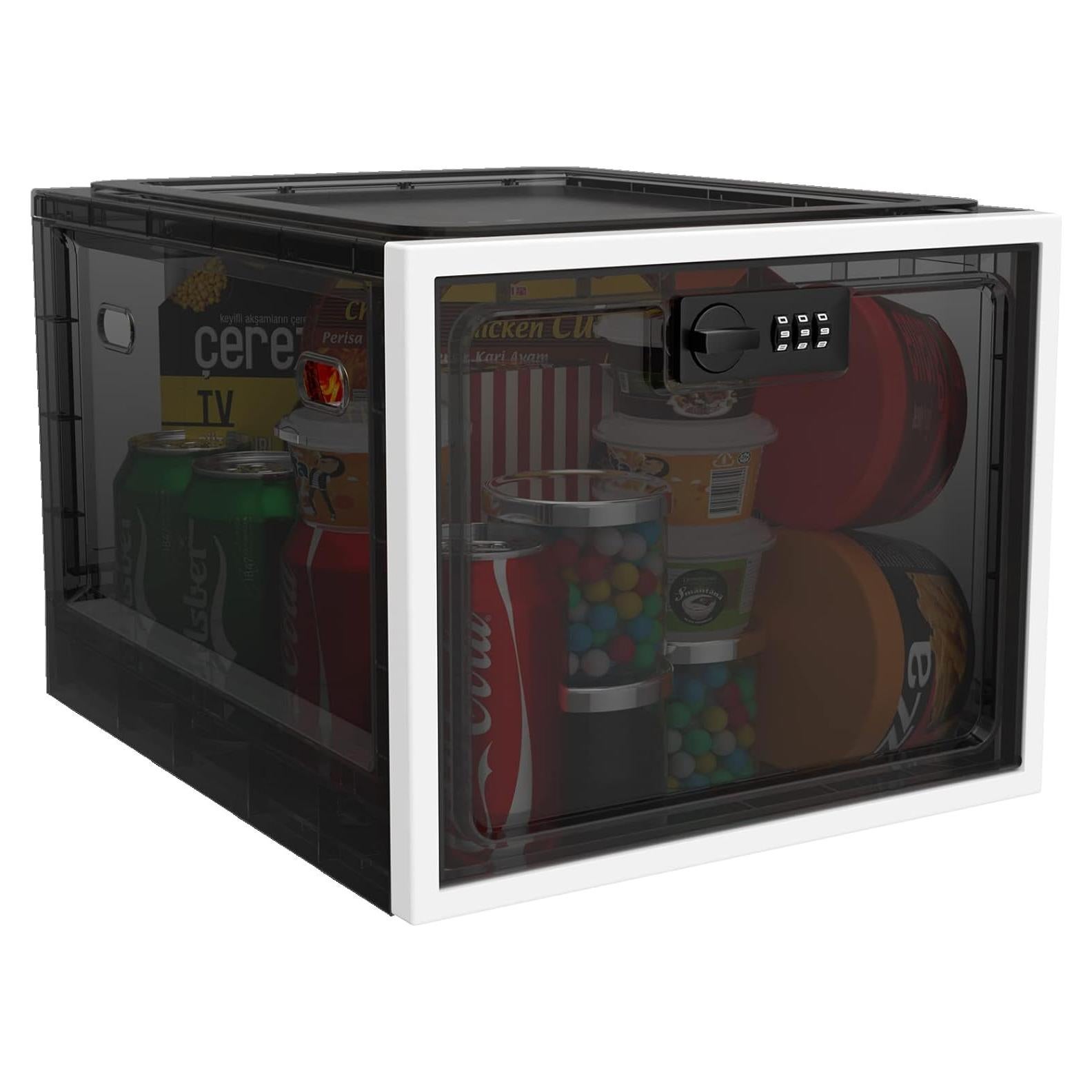 Caja de Medicamentos iBune con Cerradura 13.8L Negra