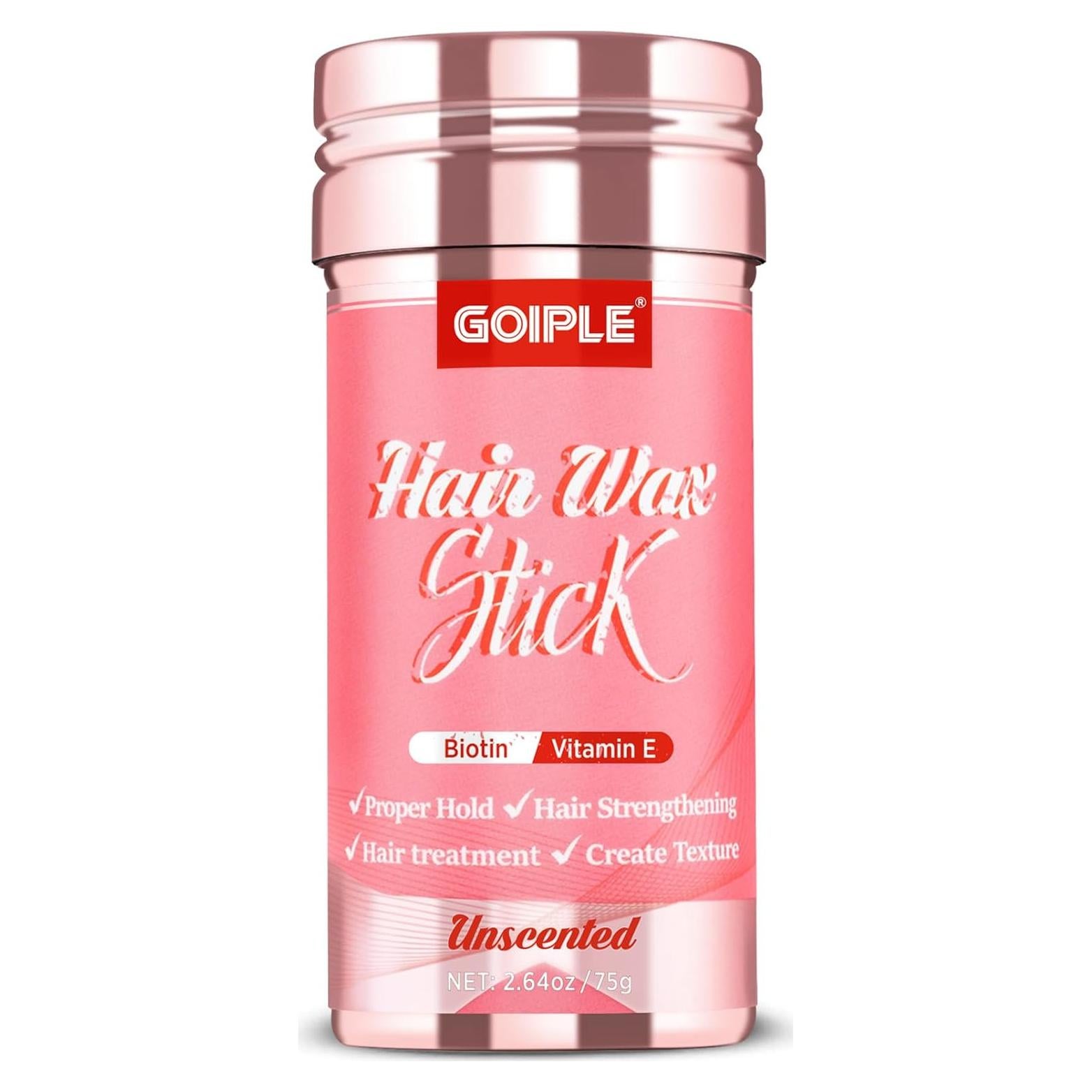 Stick de Cera para el Cabello Goiple 74.8g - Control Frizz y Sin Residuo