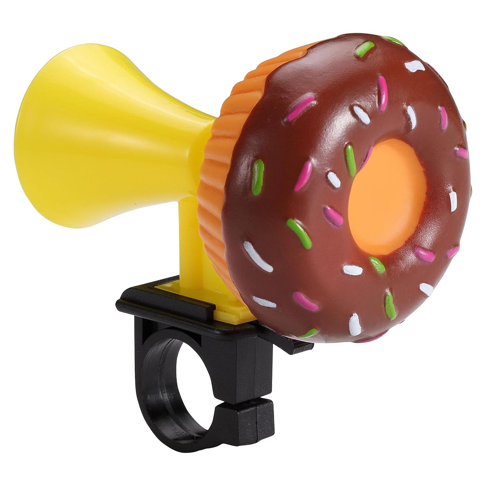 Claxon de Bicicleta ONIPAX BS-20X Donut Marrón - Fácil Instalación