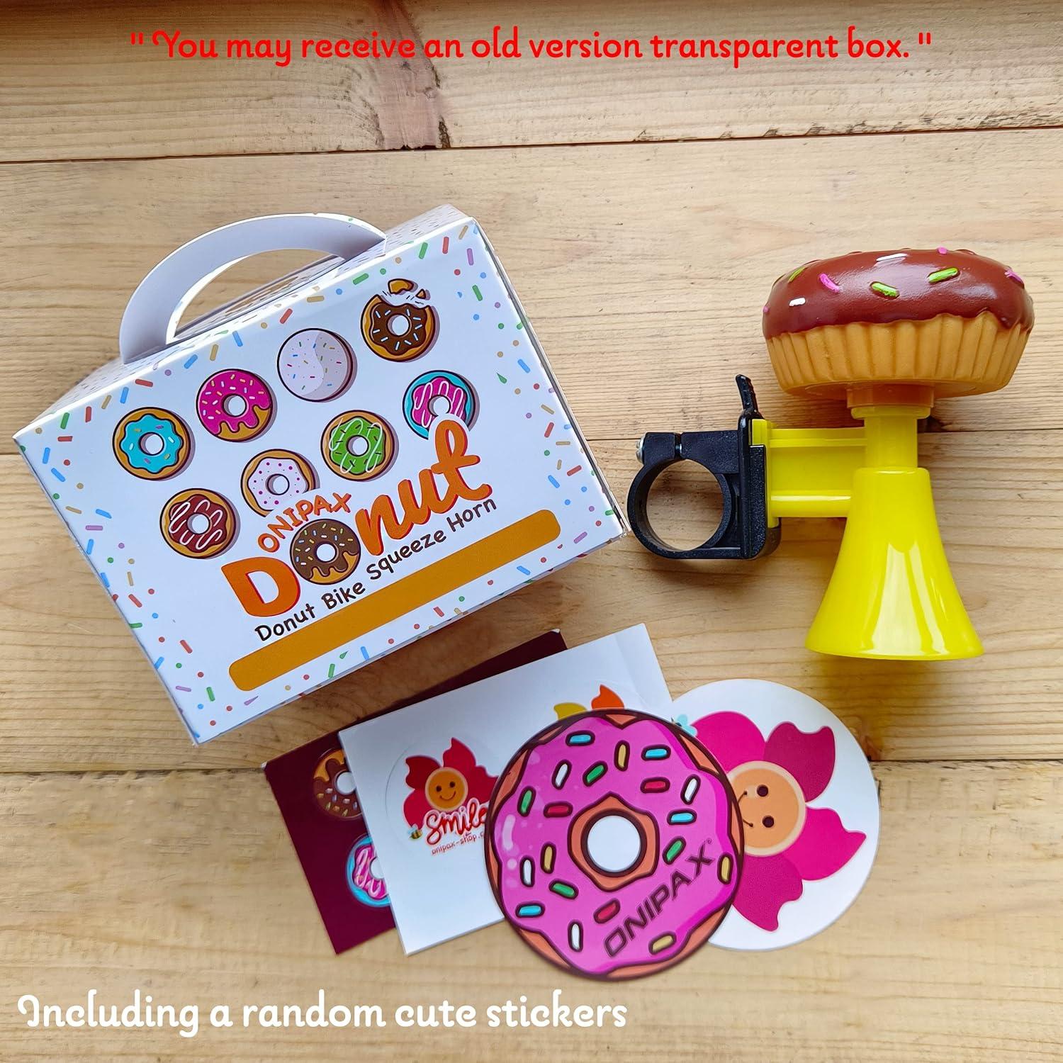 Claxon de Bicicleta ONIPAX BS-20X Donut Marrón - Fácil Instalación