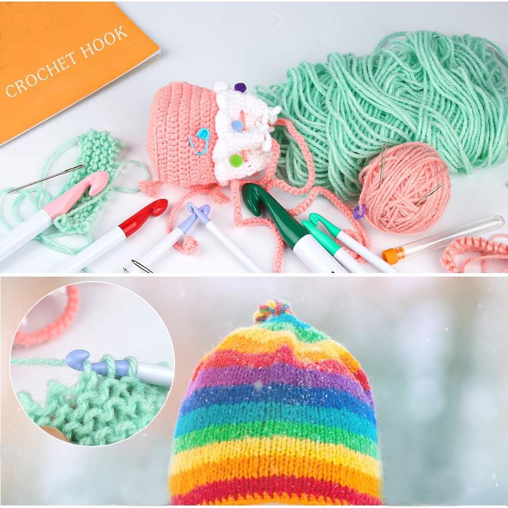 Juego de Ganchillos Ergonómicos MORFEN 37 Pcs Multicolor