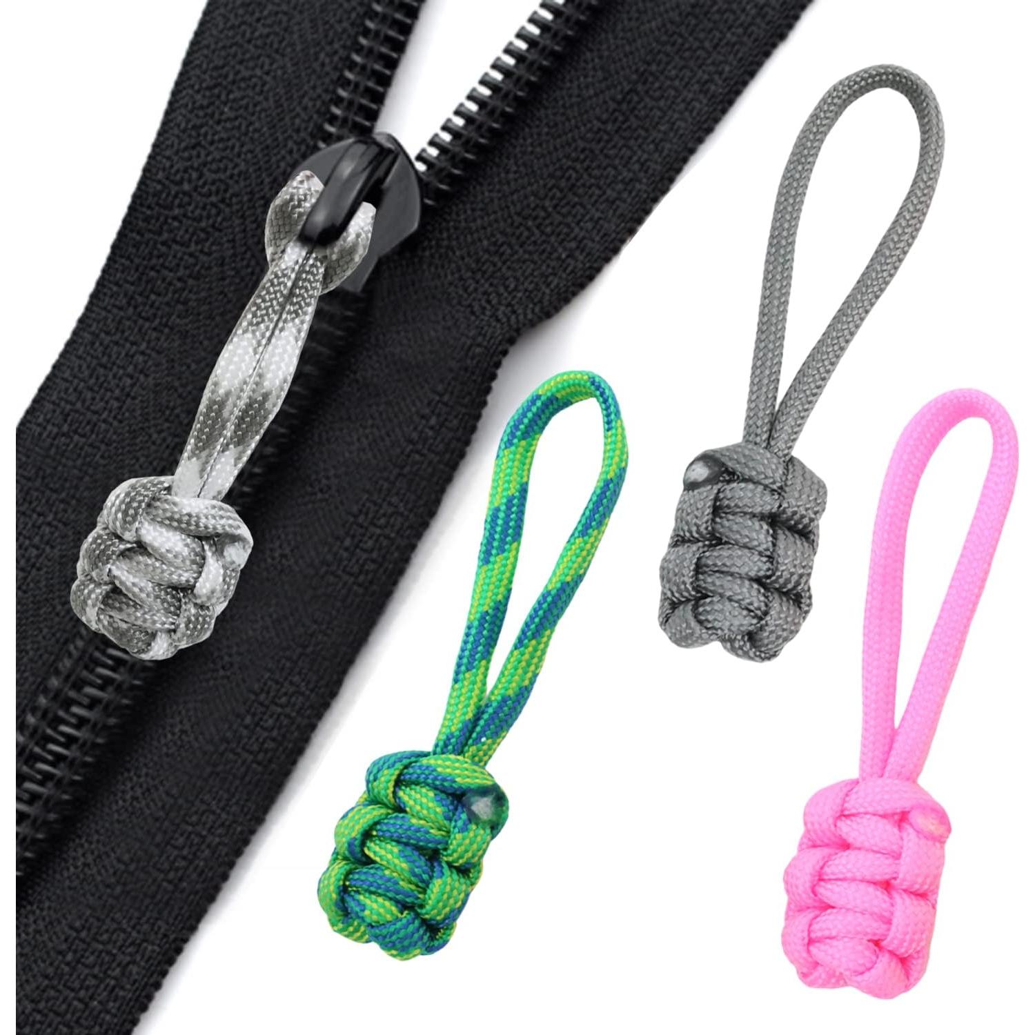 Tiradores de Cremallera de Nylon Honbay 10PCS Multiusos 7.5cm