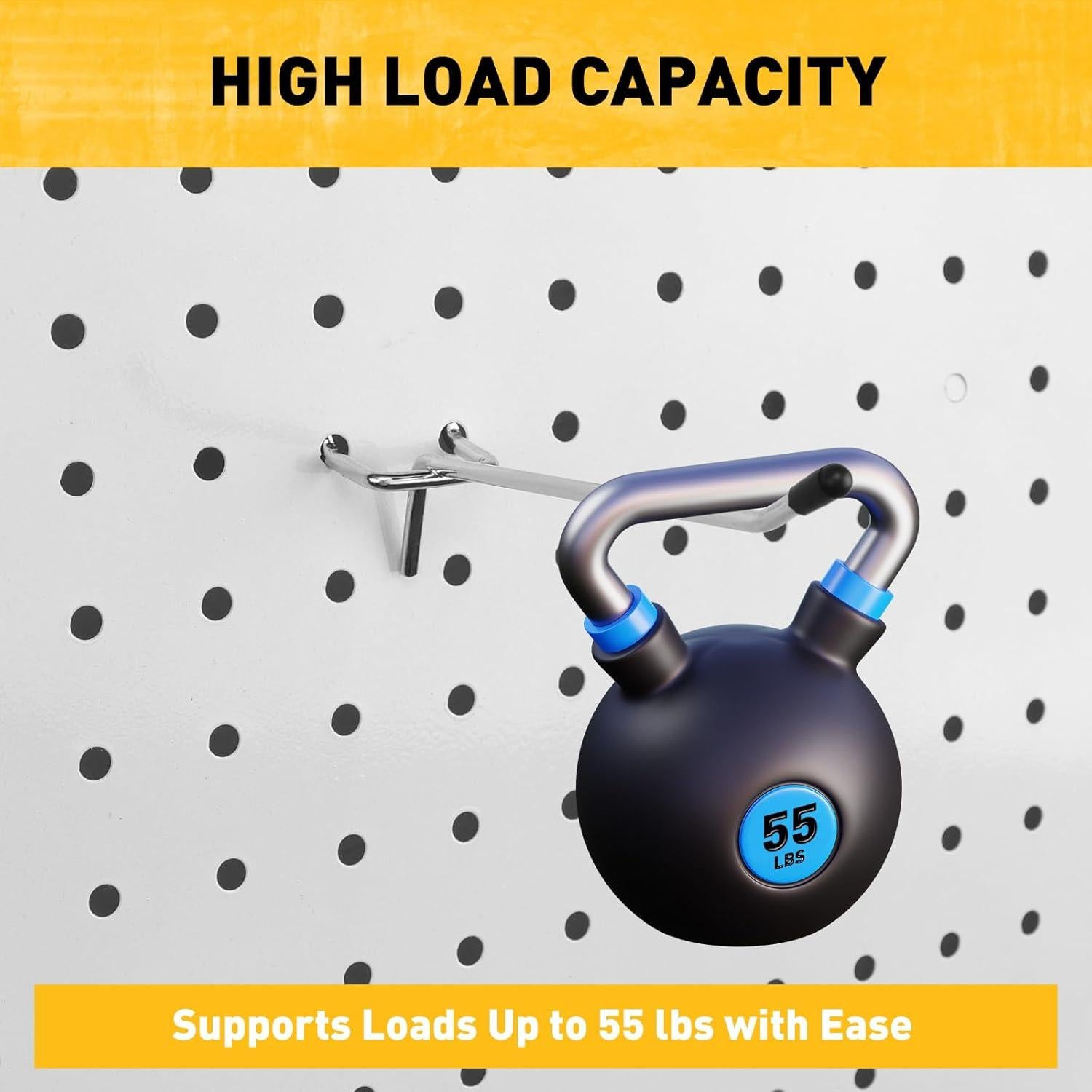 Ganchos para Tablero de Clavos ELEAD 55 Piezas 5 cm Metal