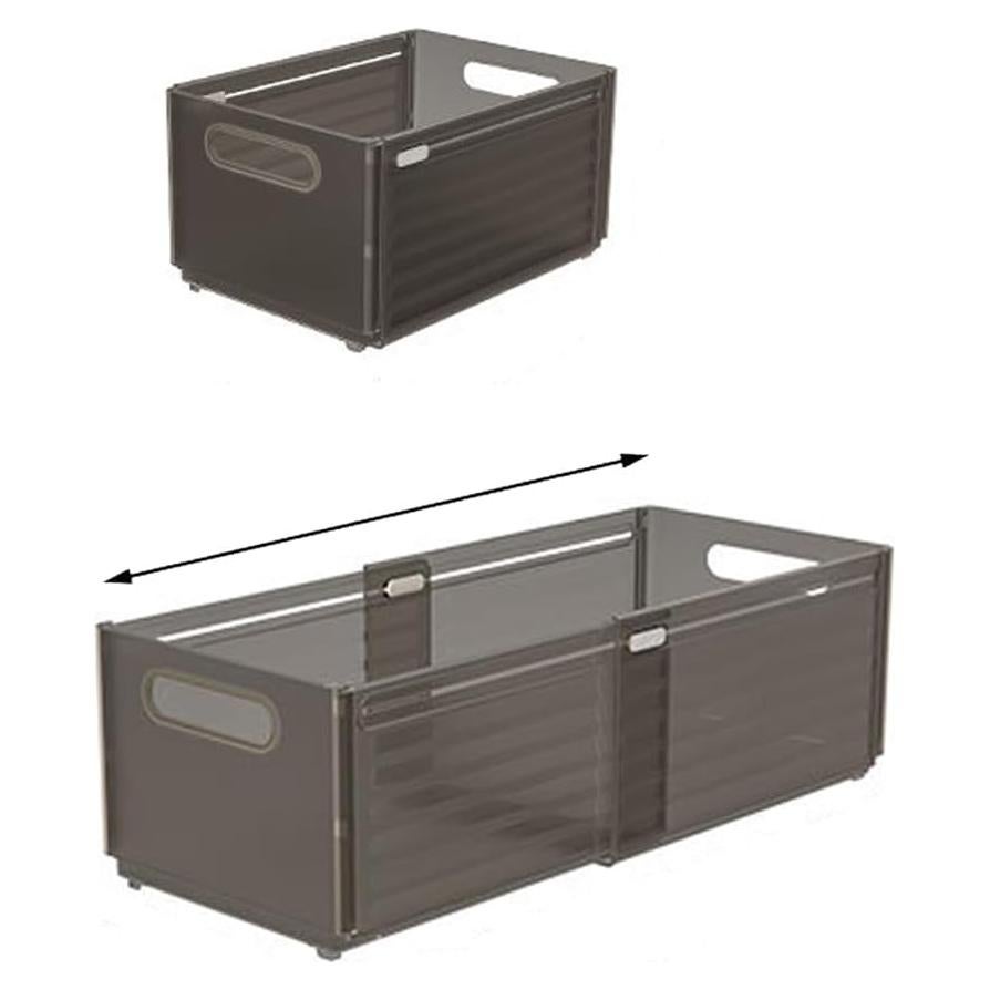 Cajas de Almacenamiento Plegables Defrko, 2 Unidades, Gris