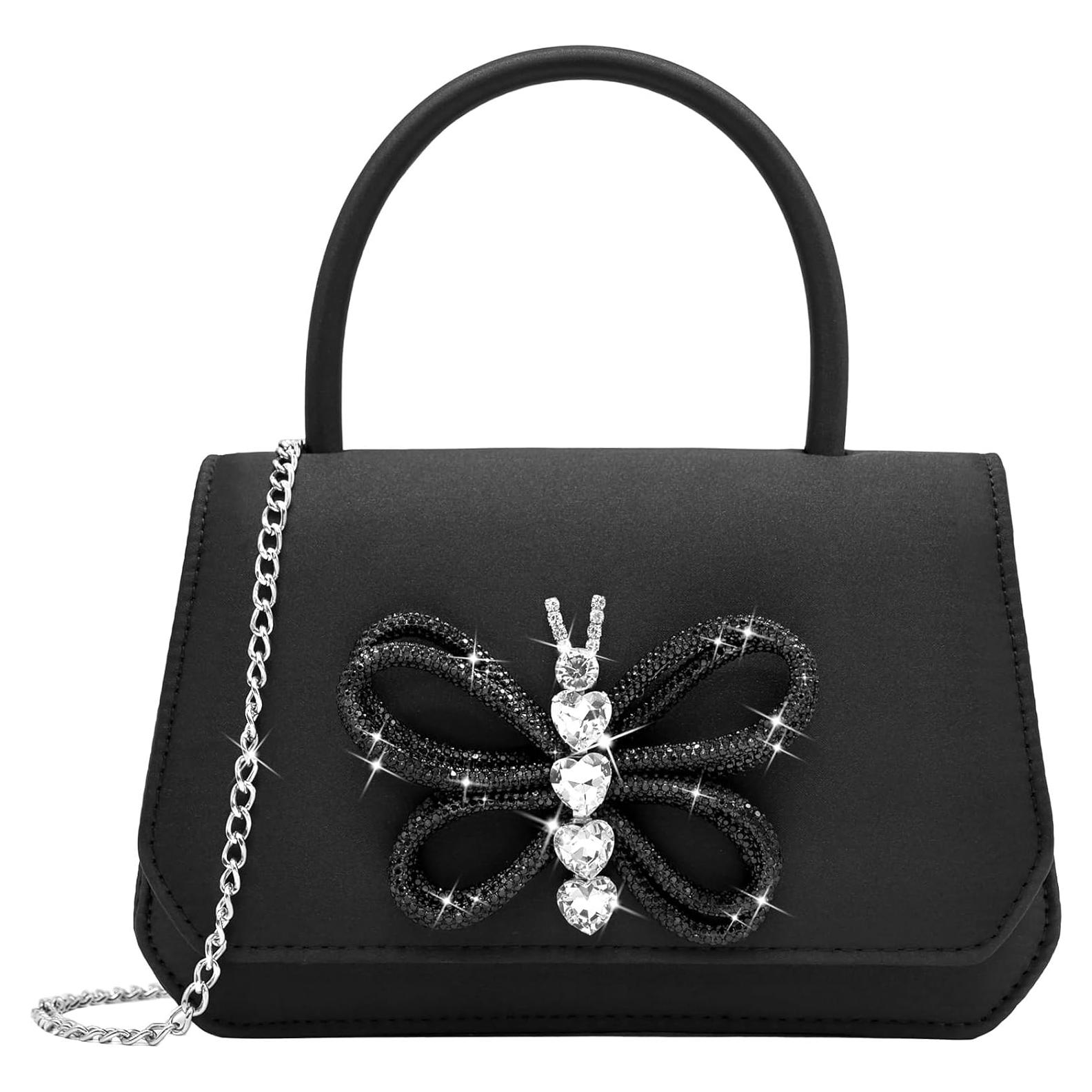 Bolso de Noche para Mujeres Milisente - Cartera de Fiesta de Cuero Sintético