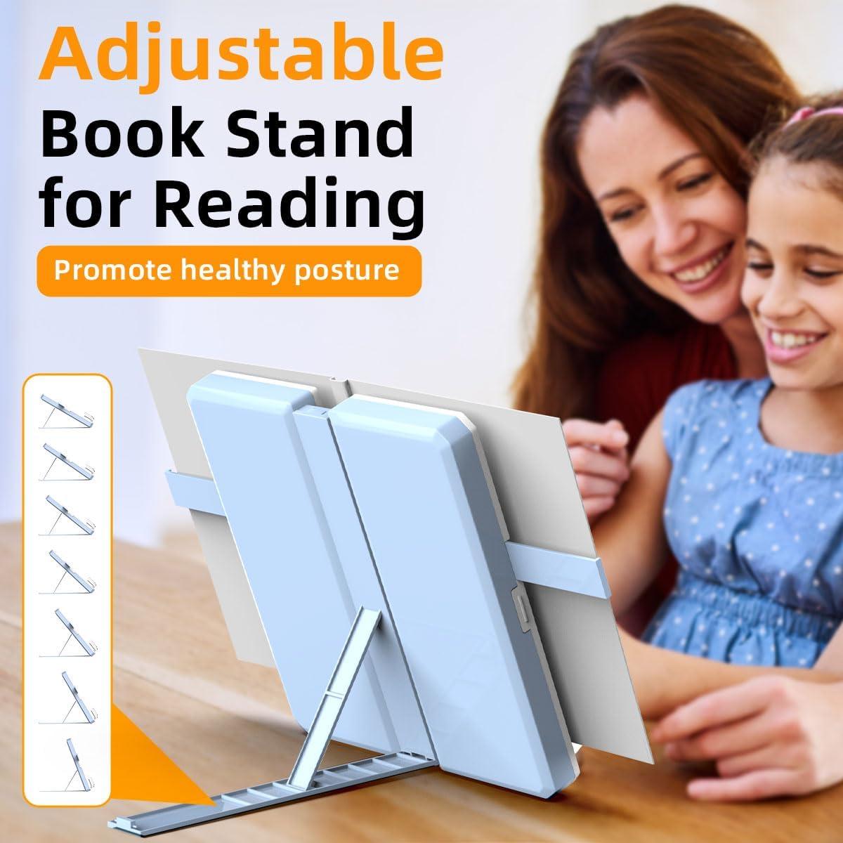 Estuche Multifuncional AICase con Soporte Ajustable para Libros