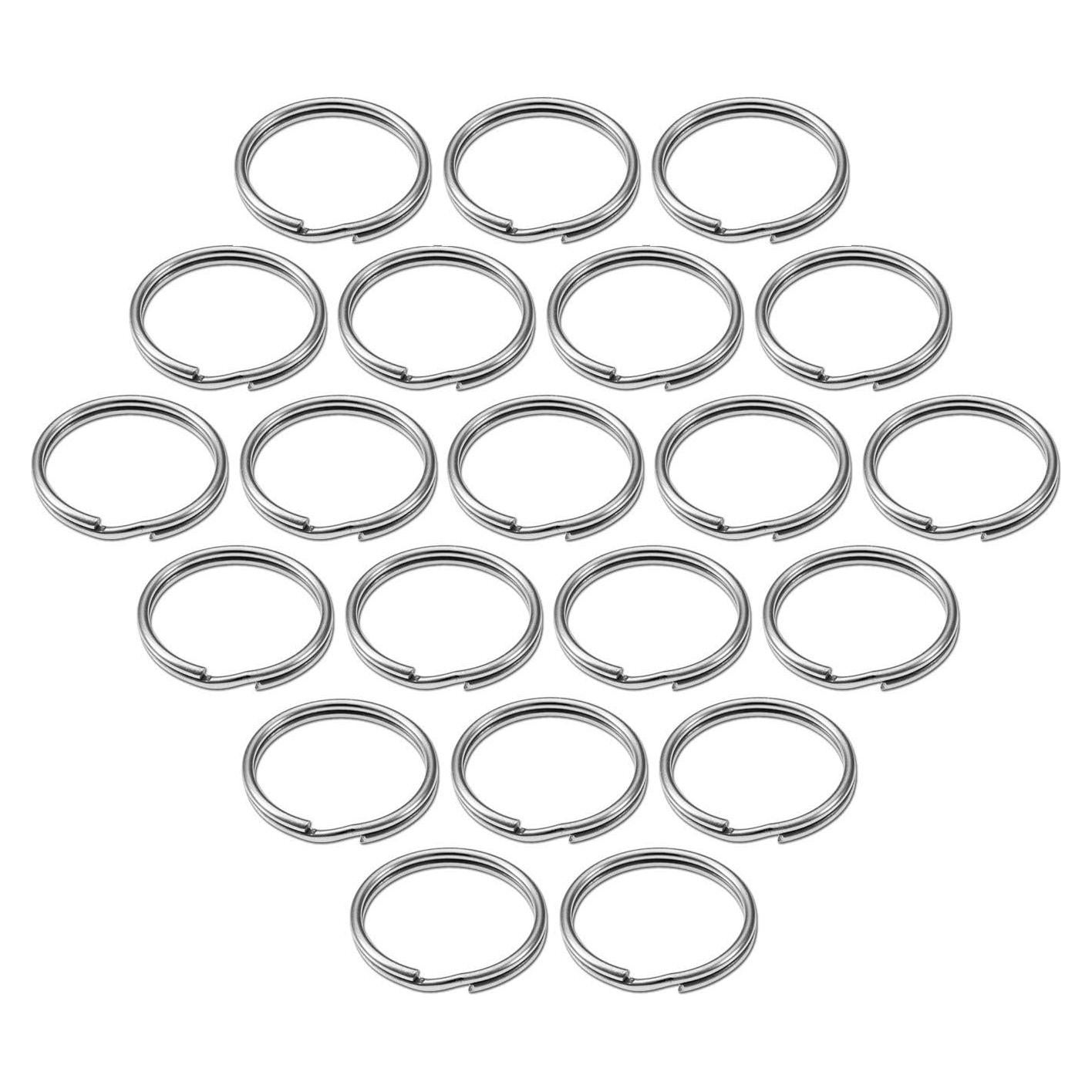 Anillo de Llave Dividido Lucky Line 2.54 cm Acero Niquelado