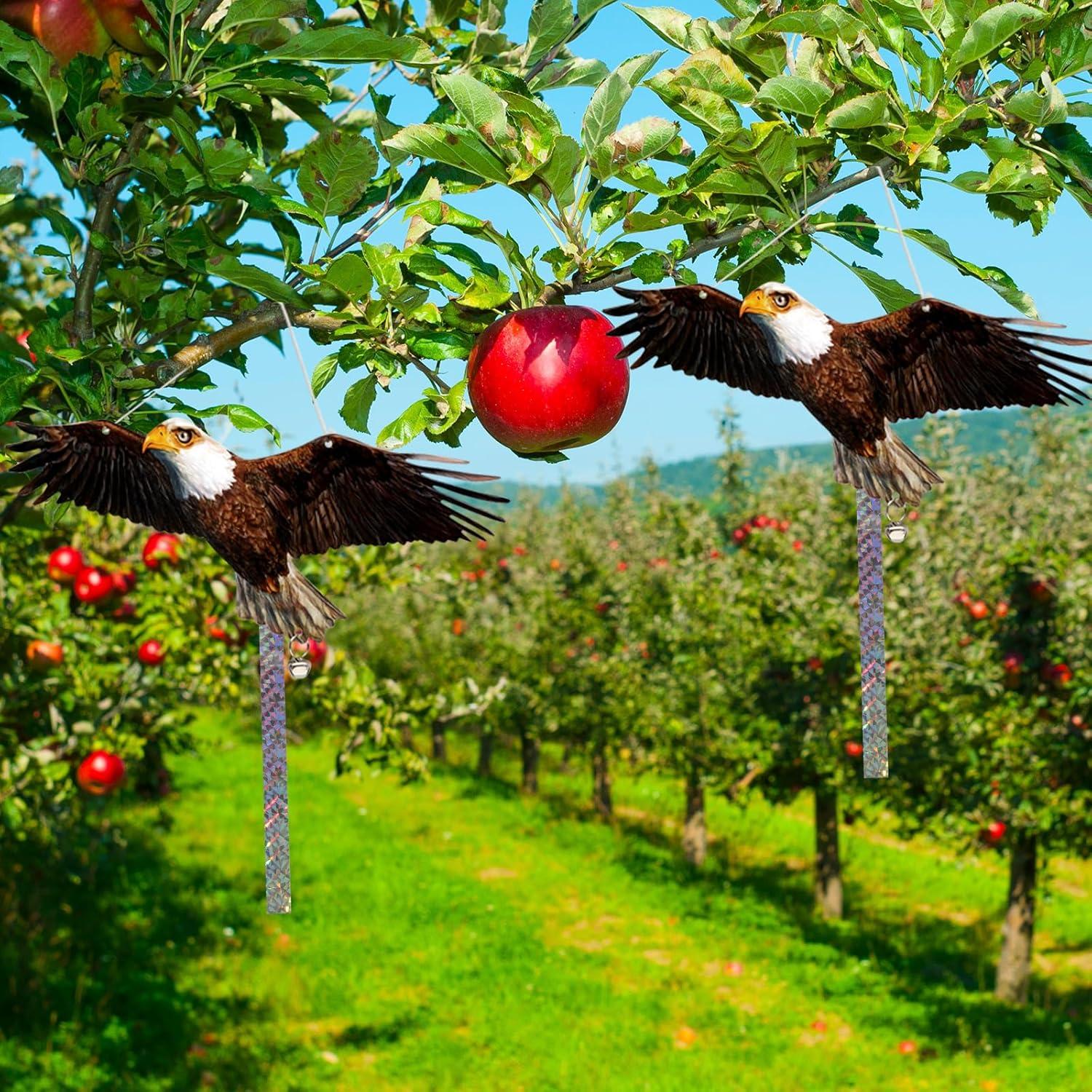 Paquete de 2 Búhos Falsos OffiCreative para Jardín