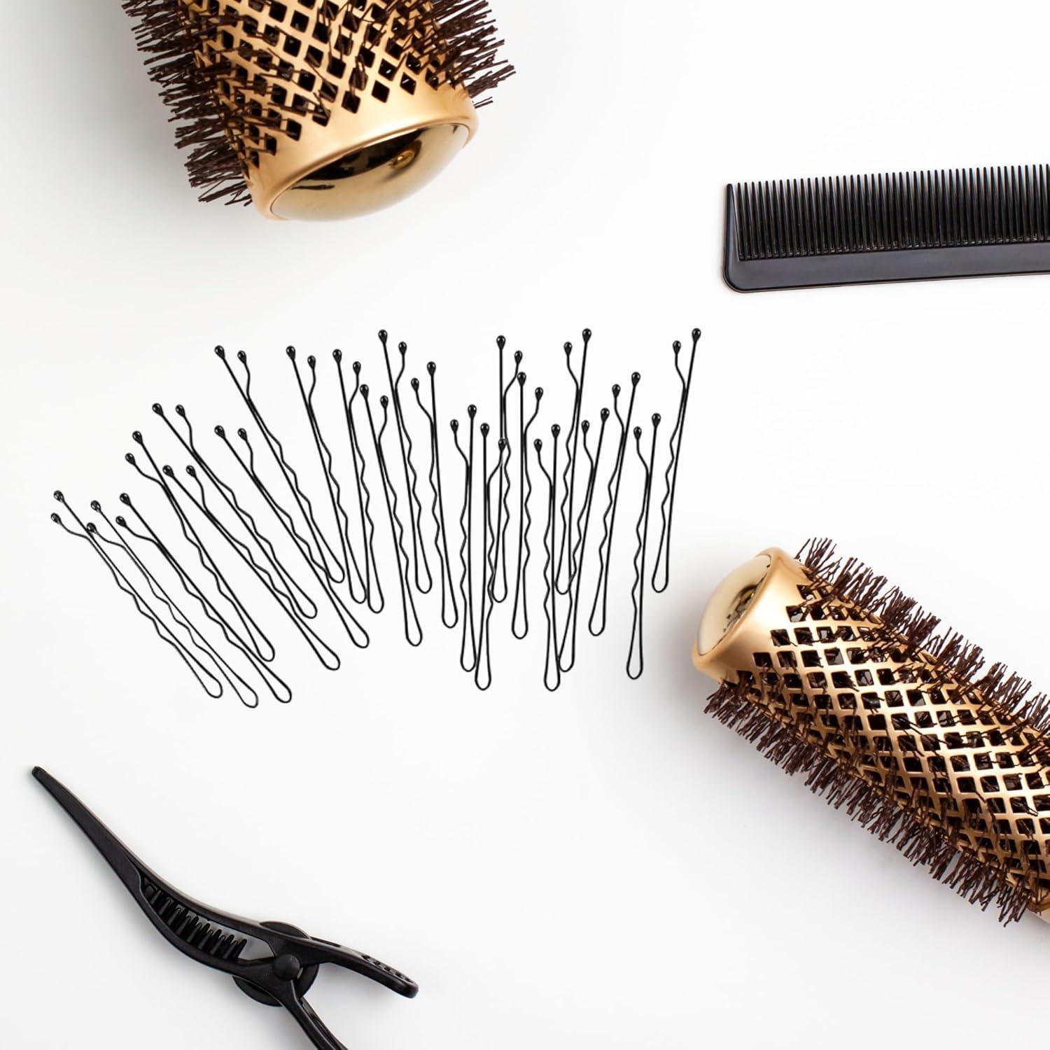 Juego de 100 horquillas negras Sahu de 5cm para cabello