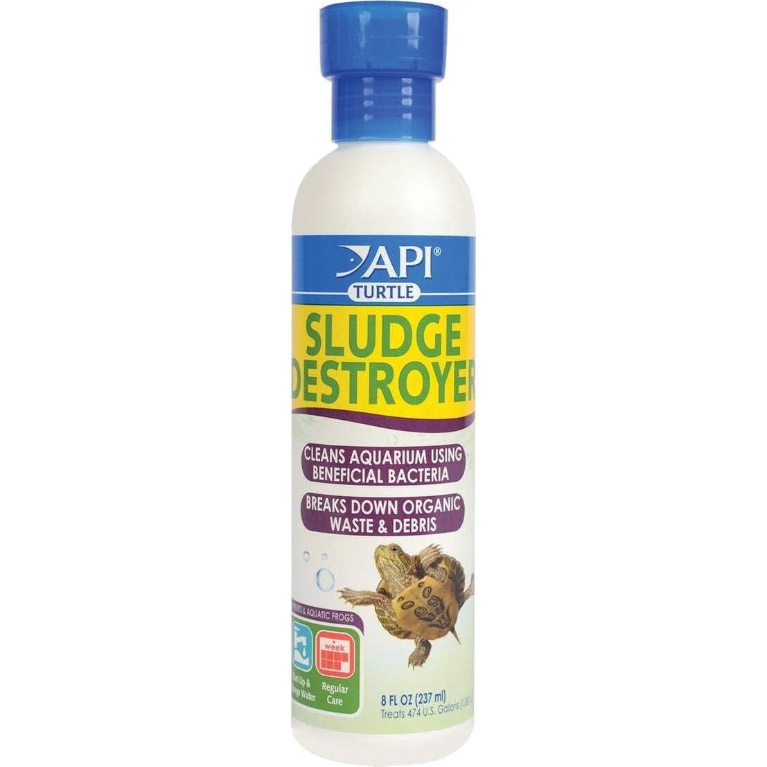 API TURTLE SLUDGE DESTROYER Limpiador de Acuarios 118 ml