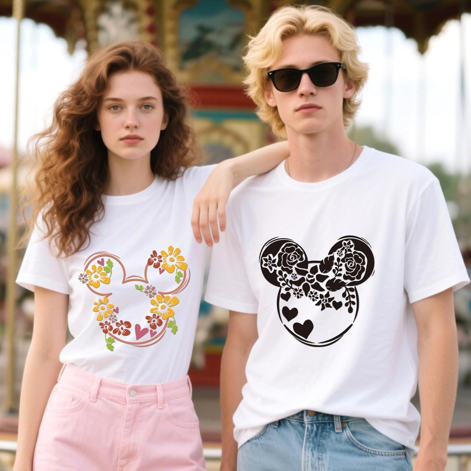 Transferencias de Planchar RiVolTa Mouse Floral - 20 Hojas