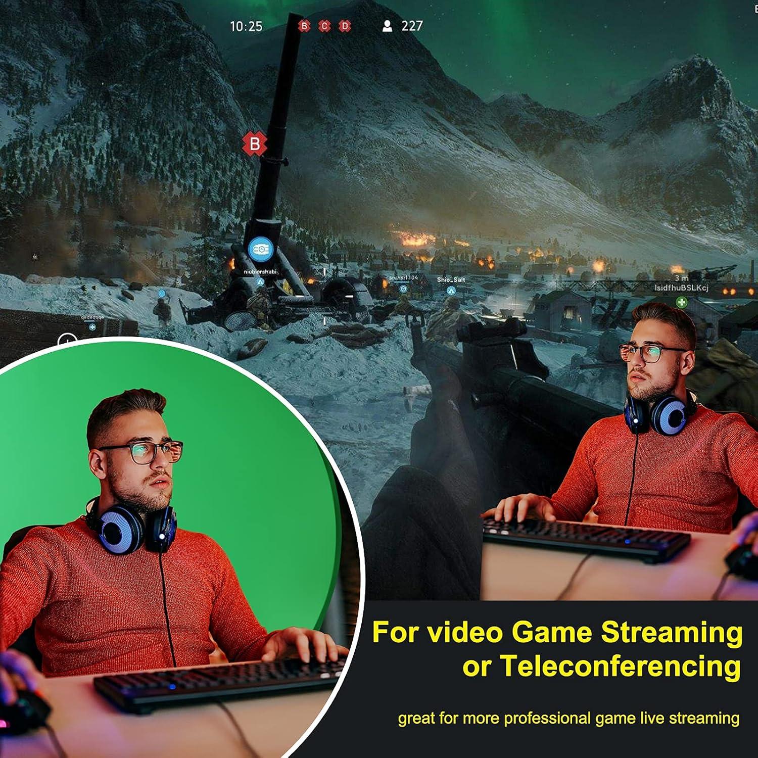 Fondo Verde Portátil CoosBonfik 142 cm Chroma Key para Sillas