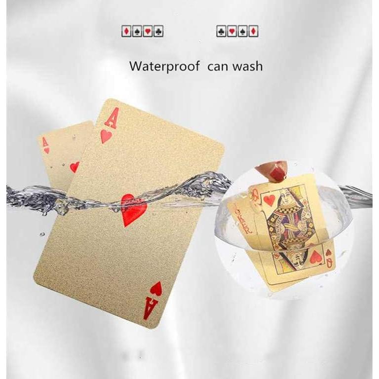 IvyMei 2 Paquetes de Cartas de Póker Dragón Plateadas PVC