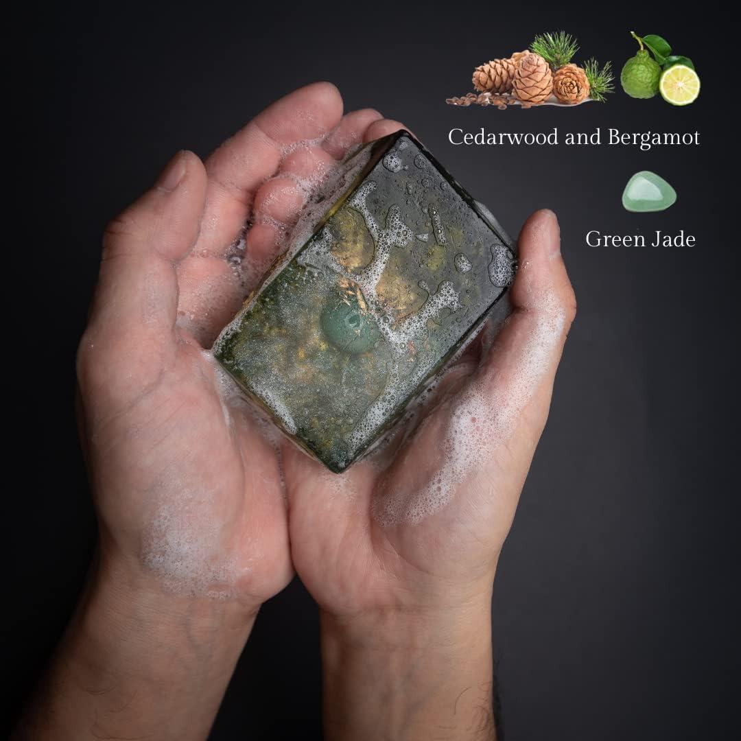Juego de Jabones de Roca Tierra y Hogar - Aromatizados con Cristales