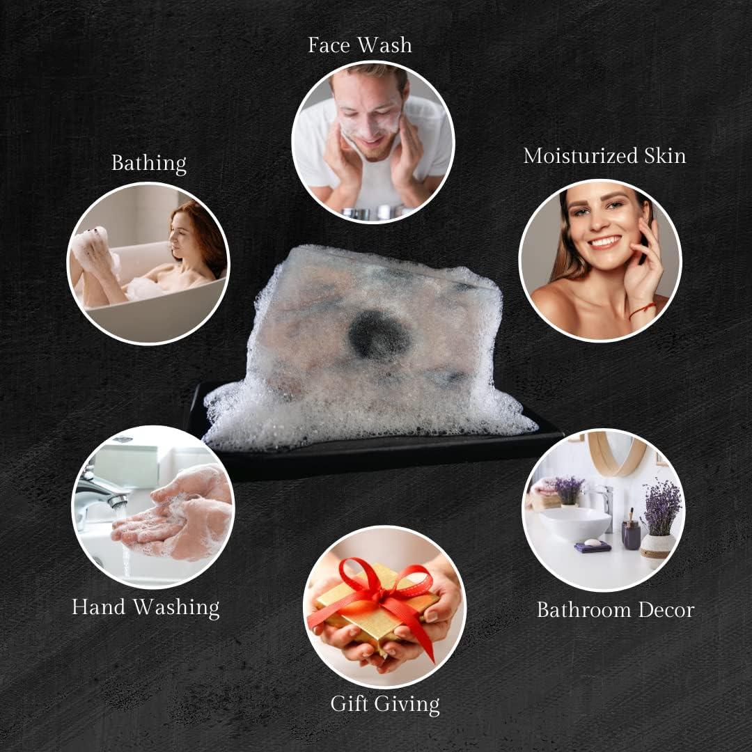 Juego de Jabones de Roca Tierra y Hogar - Aromatizados con Cristales