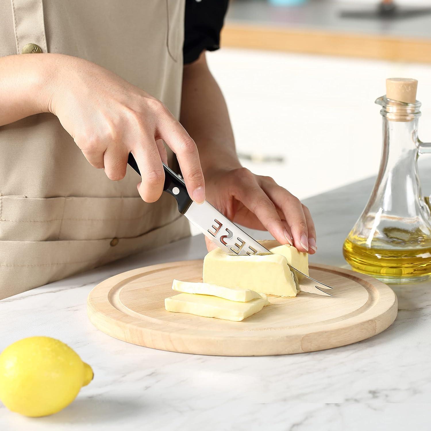 Conjunto de cuchillos McCook 20 piezas forjados acero inoxidable