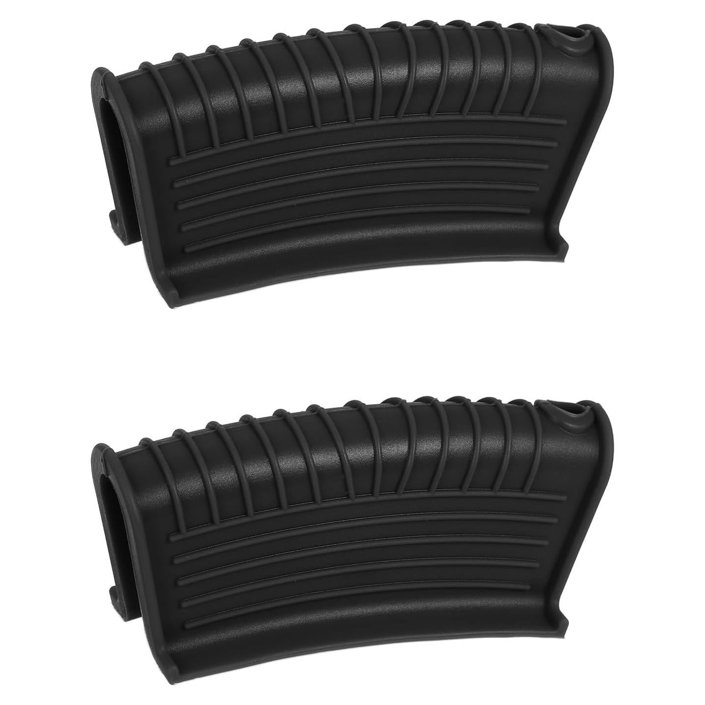 Funda de Mango de Silicona uxcell 2 Piezas Antideslizante