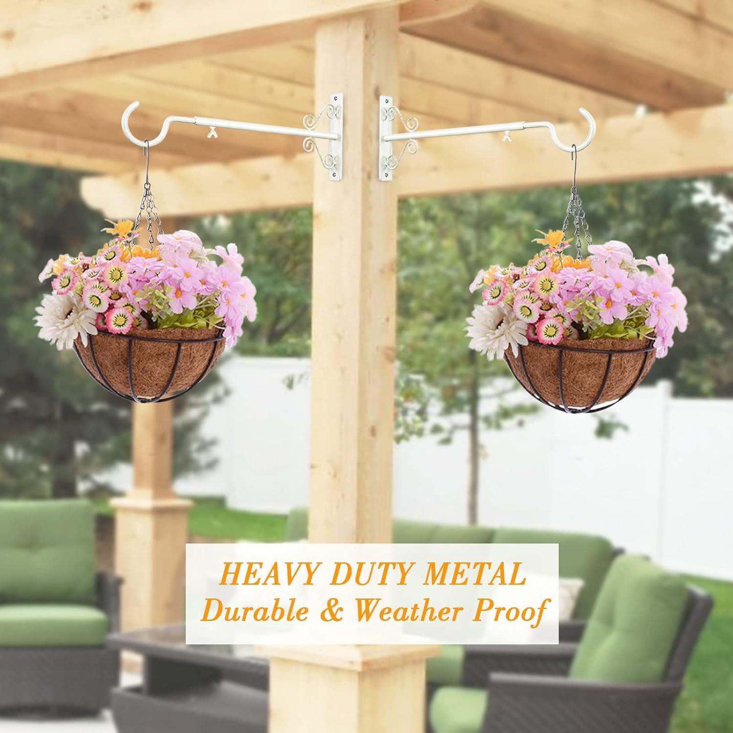 Soporte Ajustable para Comederos de Aves BOLITE 40-61 cm Blanco