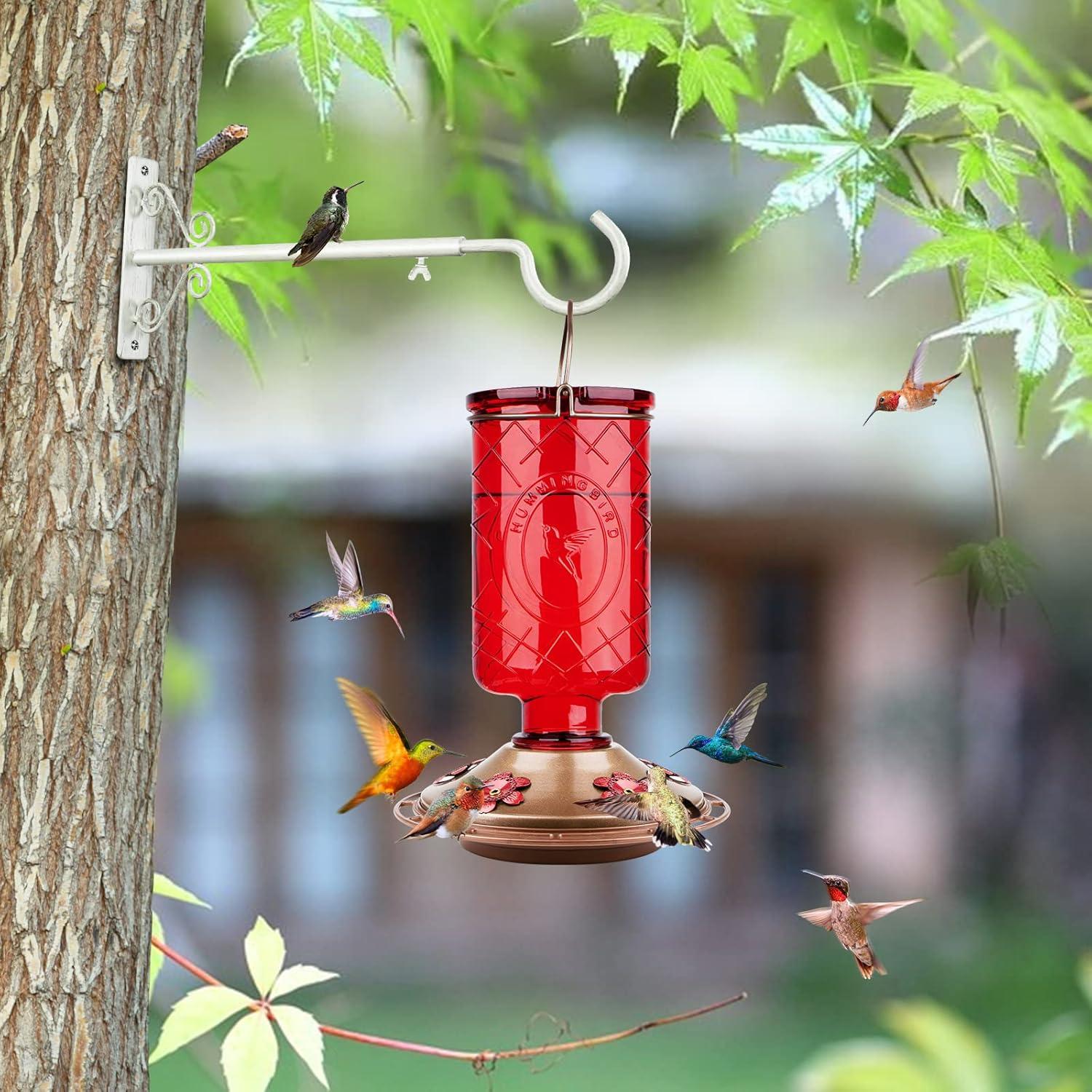 Soporte Ajustable para Comederos de Aves BOLITE 40-61 cm Blanco