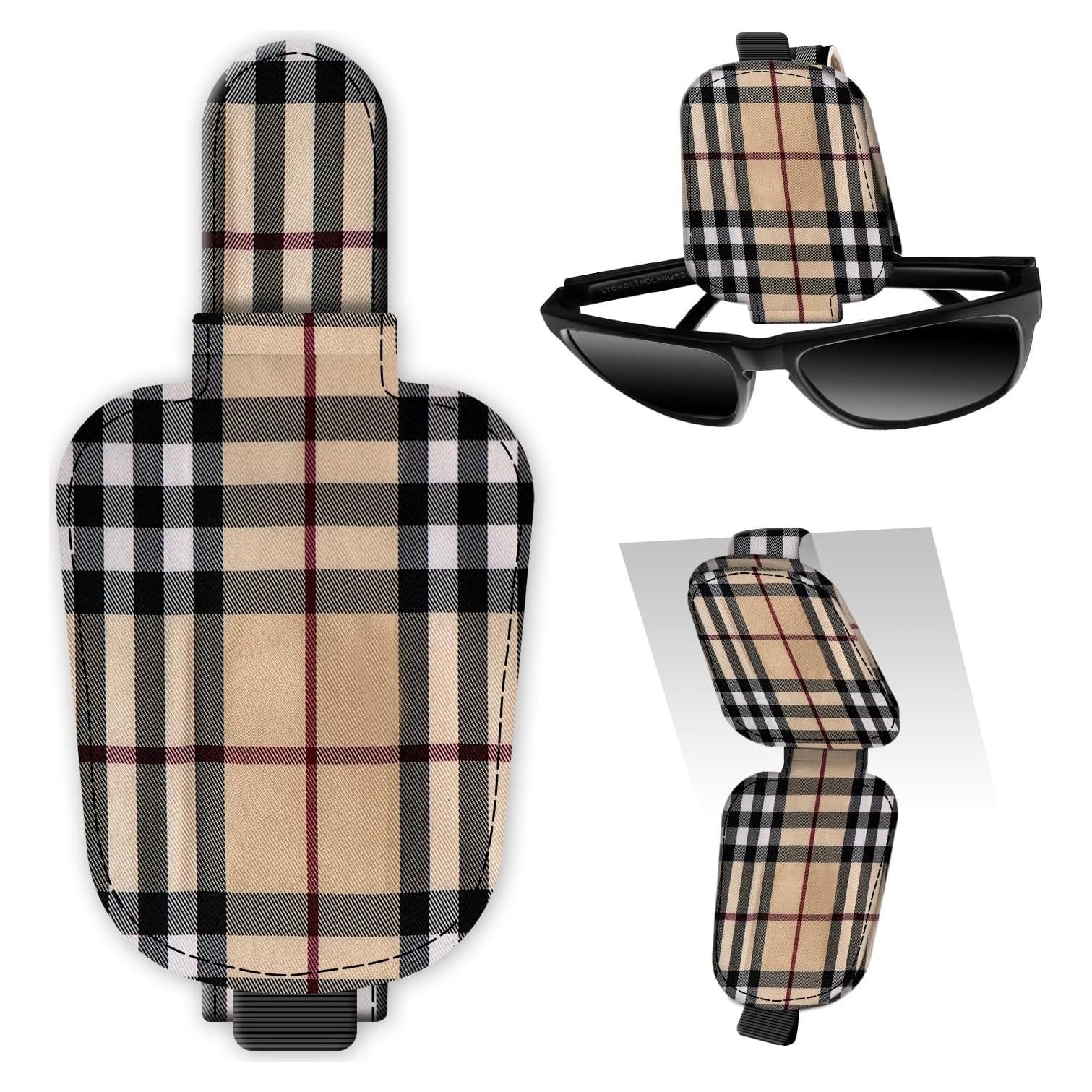 Soporte Magnético para Gafas de Sol DtuiQSDRV Cuero Beige