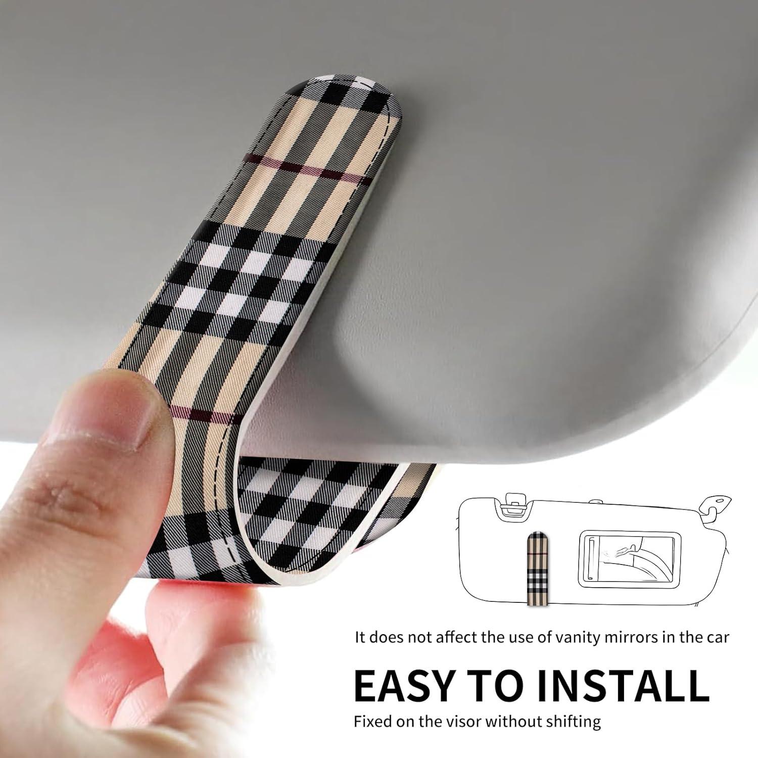 Soporte Magnético para Gafas de Sol DtuiQSDRV Cuero Beige