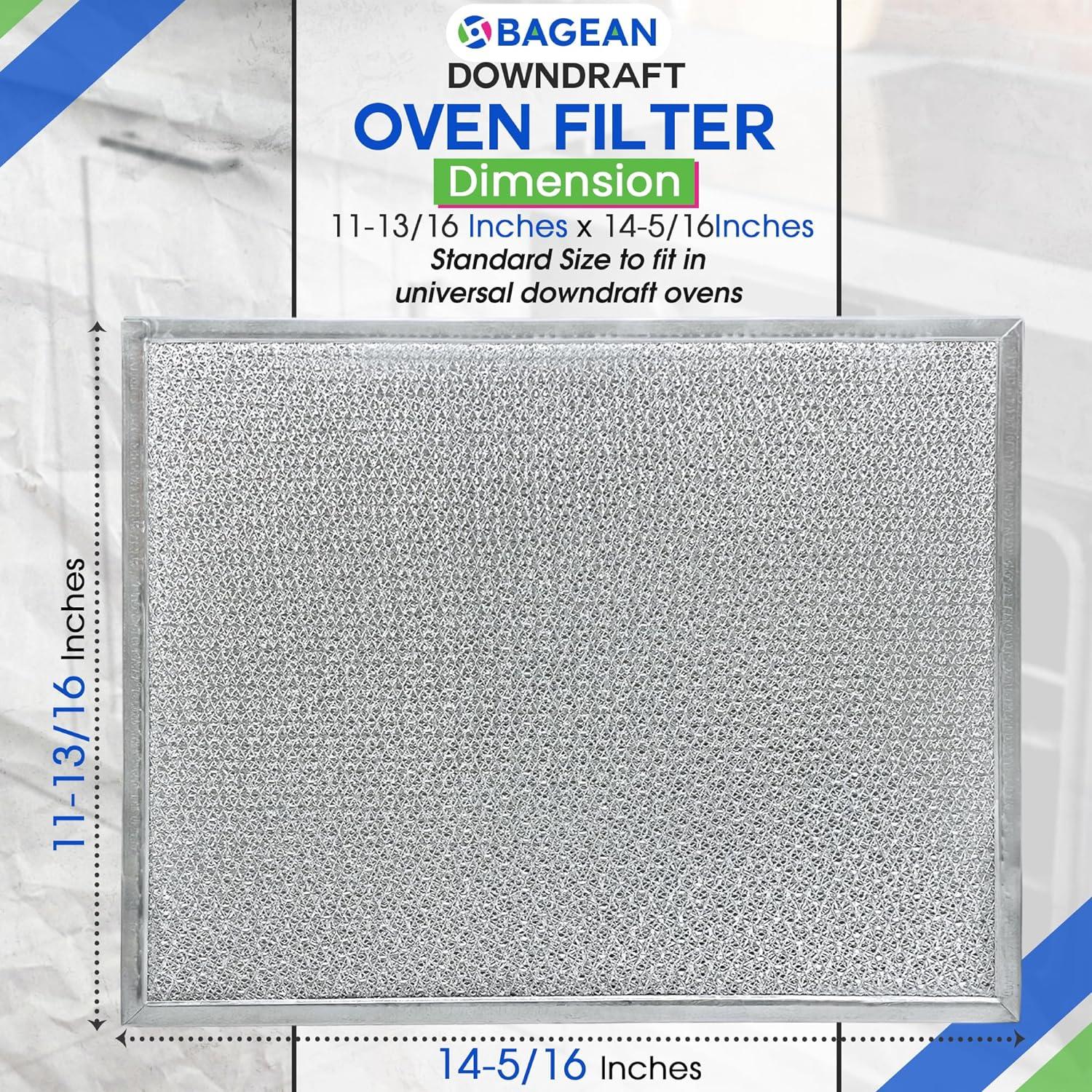 Filtro de Campana Extractora Bagean 14" x 11.4" Aluminio