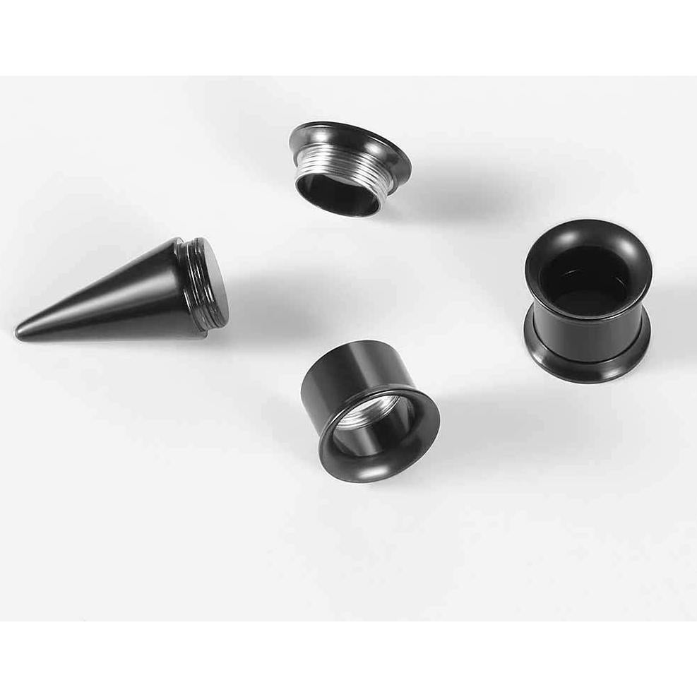 Kit de Estiramiento de Orejas 36PCS TBOSEN Acero Inoxidable 14G-00G