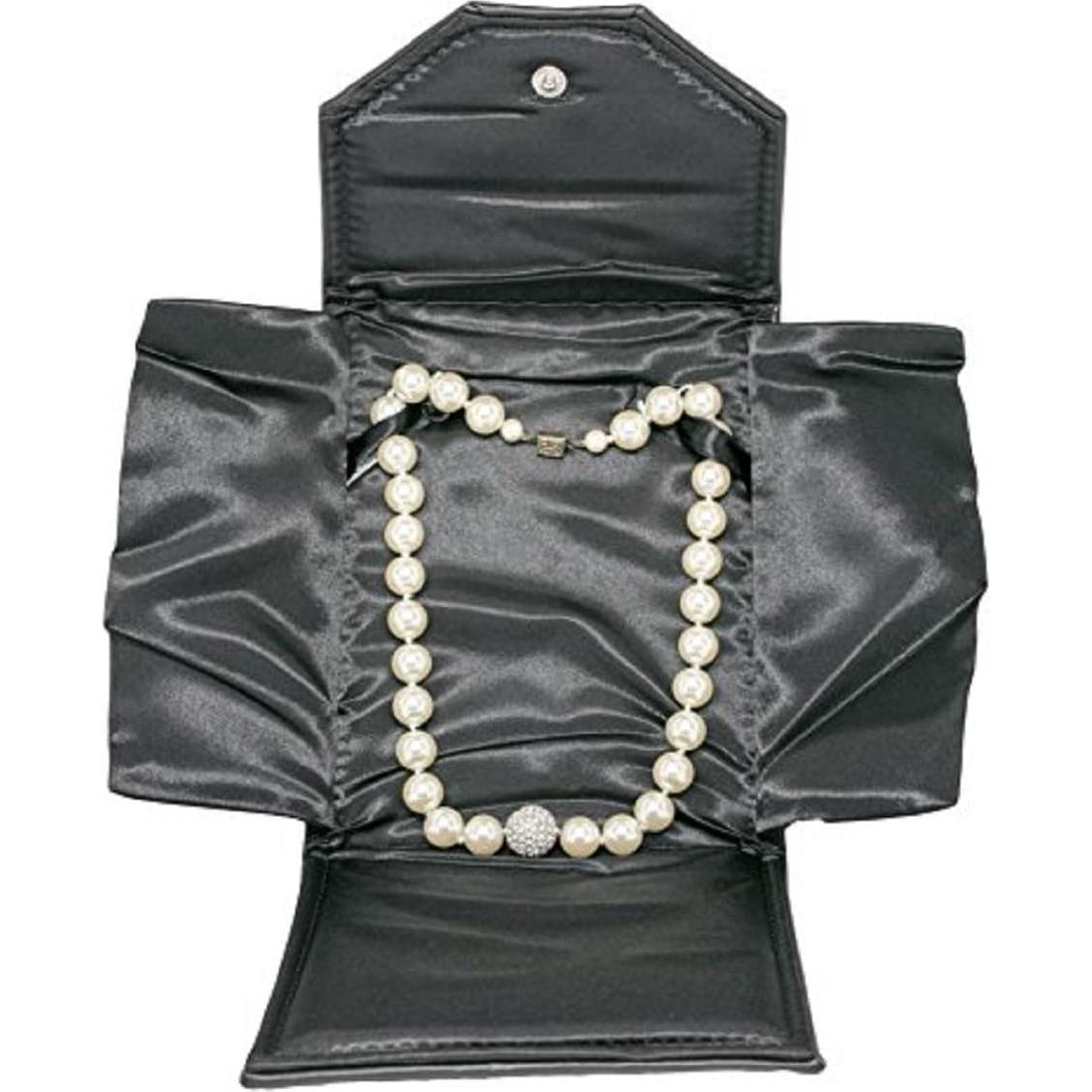 Carpeta de exhibición de collar Novel Box 17.78x12.7 cm Negro