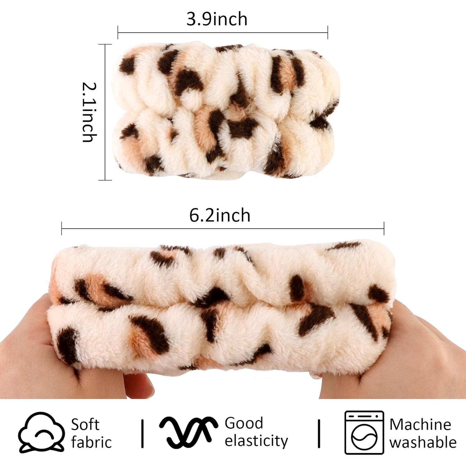 6 Pares de Muñequera Absorbente WHAVEL para Spa y Maquillaje