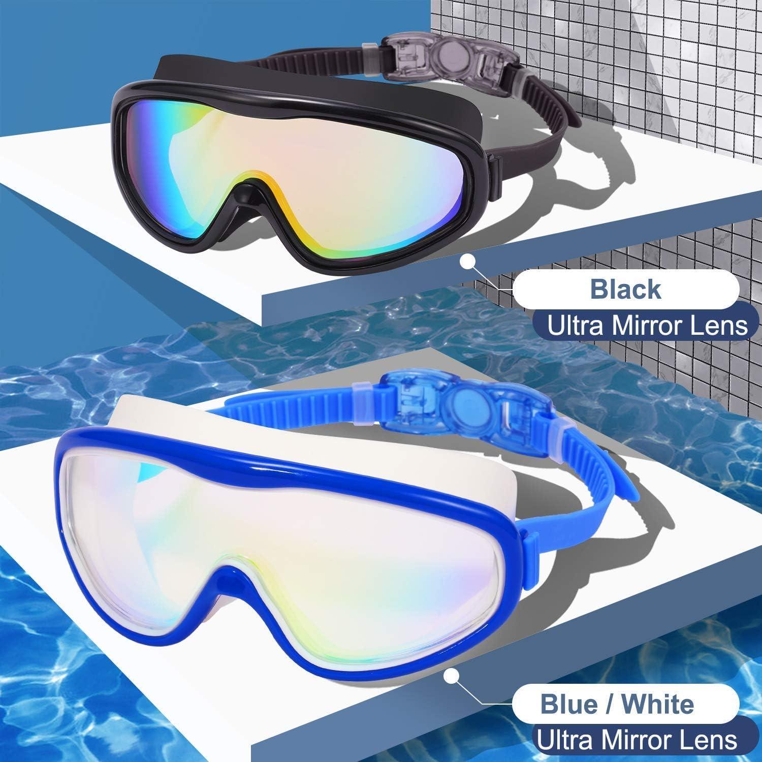 Gafas de Natación Braylin Adulto 2-Pack Anti-vaho UV